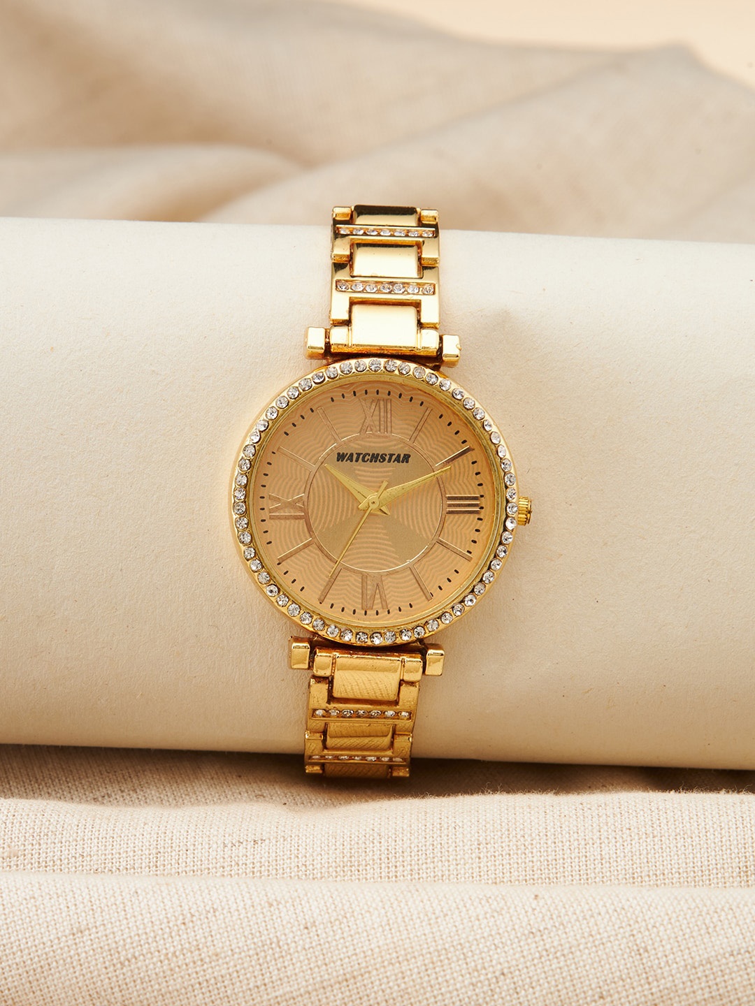 WATCHSTAR Women Stainless Steel Bracelet Style Straps Analogue Watch- Glory GoldDL, Gold
WATCHSTAR Women Stainless Steel Bracelet Style Straps Analogue Watch- Glory GoldDL, Gold