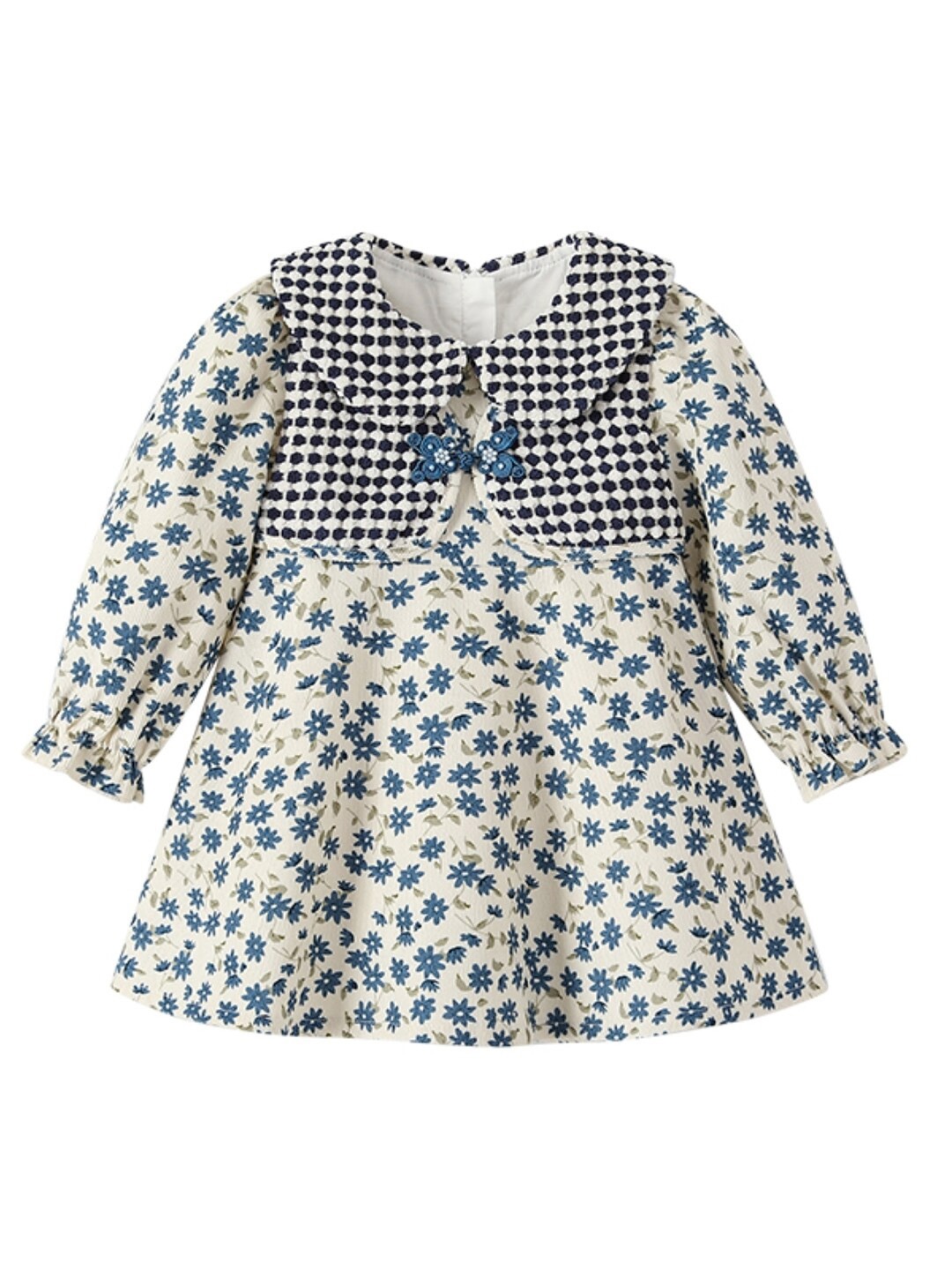 StyleCast Blue Girls Floral Printed Peter Pan Collar Puff Sleeves Maxi Fit & Flare Dress
StyleCast Blue Girls Floral Printed Peter Pan Collar Puff Sleeves Maxi Fit & Flare Dress