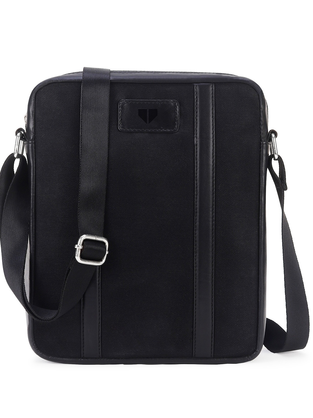 Walrus Unisex Messenger Bag, Black