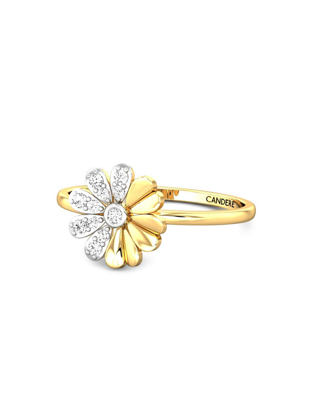 CANDERE A KALYAN JEWELLERS COMPANY 22KT (916) Gold Cubic Zirconia Studded Ring- 1.65gm
CANDERE A KALYAN JEWELLERS COMPANY 22KT (916) Gold Cubic Zirconia Studded Ring- 1.65gm