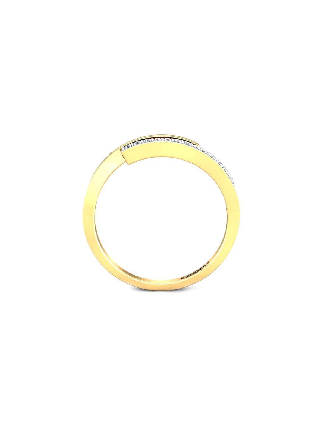 CANDERE A KALYAN JEWELLERS COMPANY 18KT (750) Gold Cubic Zirconia Studded Ring-2.14gm
CANDERE A KALYAN JEWELLERS COMPANY 18KT (750) Gold Cubic Zirconia Studded Ring-2.14gm