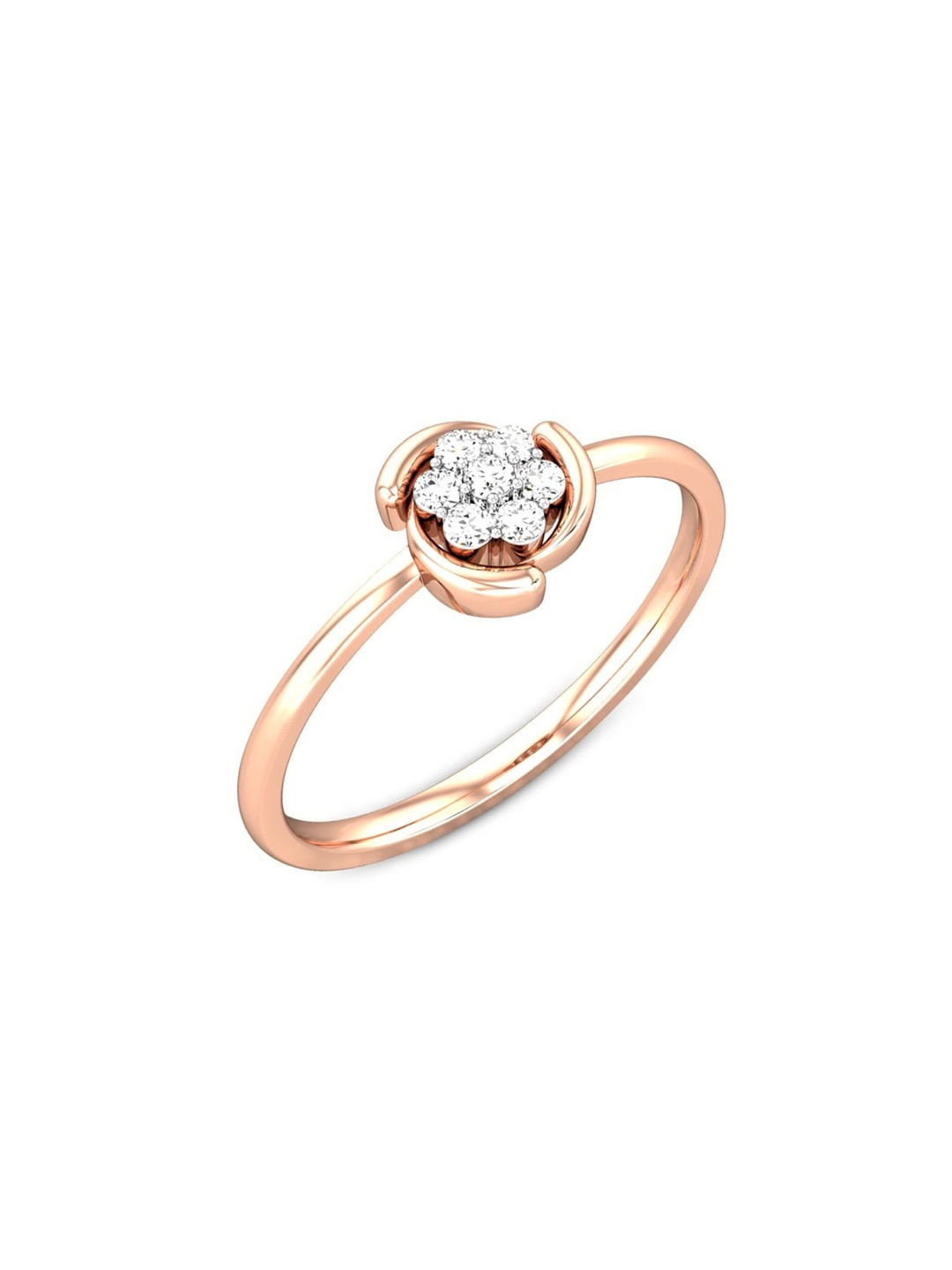 CANDERE A KALYAN JEWELLERS COMPANY 14KT (585) Rose Gold CZ Studded Finger Ring-1.44gm
CANDERE A KALYAN JEWELLERS COMPANY 14KT (585) Rose Gold CZ Studded Finger Ring-1.44gm
