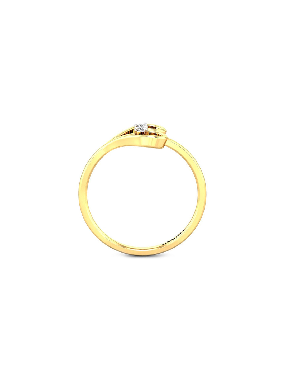 CANDERE A KALYAN JEWELLERS COMPANY 14KT (585) Gold Cubic Zirconia Studded Ring-1.16 gm
CANDERE A KALYAN JEWELLERS COMPANY 14KT (585) Gold Cubic Zirconia Studded Ring-1.16 gm