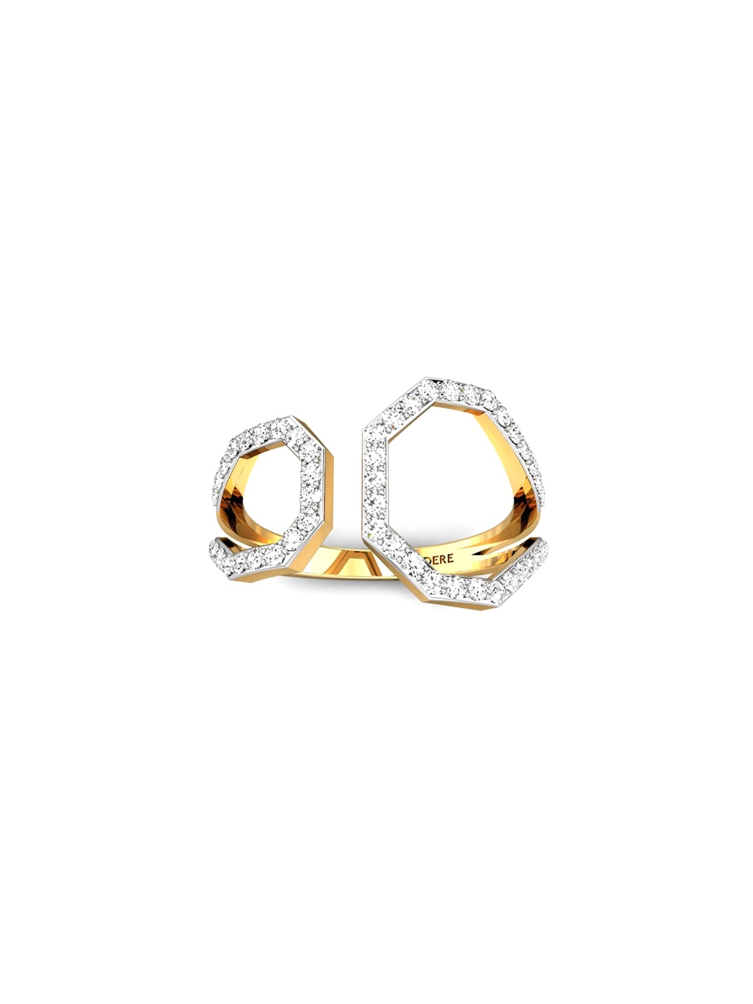 CANDERE A KALYAN JEWELLERS COMPANY BIS Hallmark 18KT (750) Gold CZ-Studded Ring-1.89gm
CANDERE A KALYAN JEWELLERS COMPANY BIS Hallmark 18KT (750) Gold CZ-Studded Ring-1.89gm