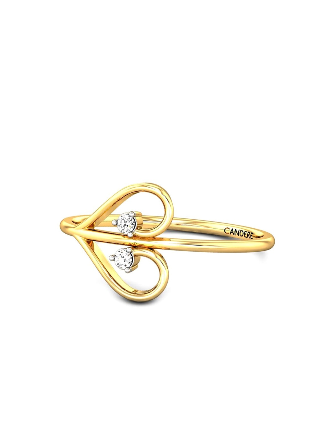 CANDERE A KALYAN JEWELLERS COMPANY 14KT (585) Gold Cubic Zirconia Studded Ring-1.48 gm
CANDERE A KALYAN JEWELLERS COMPANY 14KT (585) Gold Cubic Zirconia Studded Ring-1.48 gm