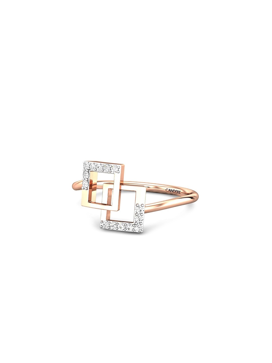 CANDERE A KALYAN JEWELLERS COMPANY BIS Hallmark 18KT (750) Rose Gold CZStudded Ring-1.37gm
CANDERE A KALYAN JEWELLERS COMPANY BIS Hallmark 18KT (750) Rose Gold CZStudded Ring-1.37gm