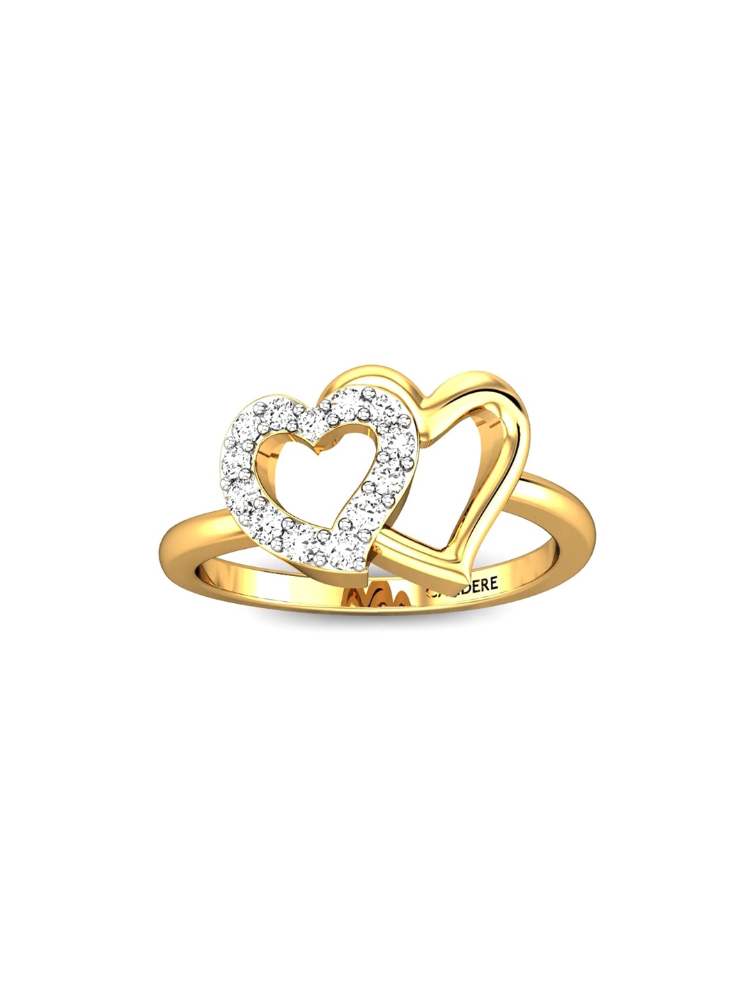 CANDERE A KALYAN JEWELLERS COMPANY 18KT (750) Gold Cubic Zirconia Studded Ring-2.46 gm
CANDERE A KALYAN JEWELLERS COMPANY 18KT (750) Gold Cubic Zirconia Studded Ring-2.46 gm