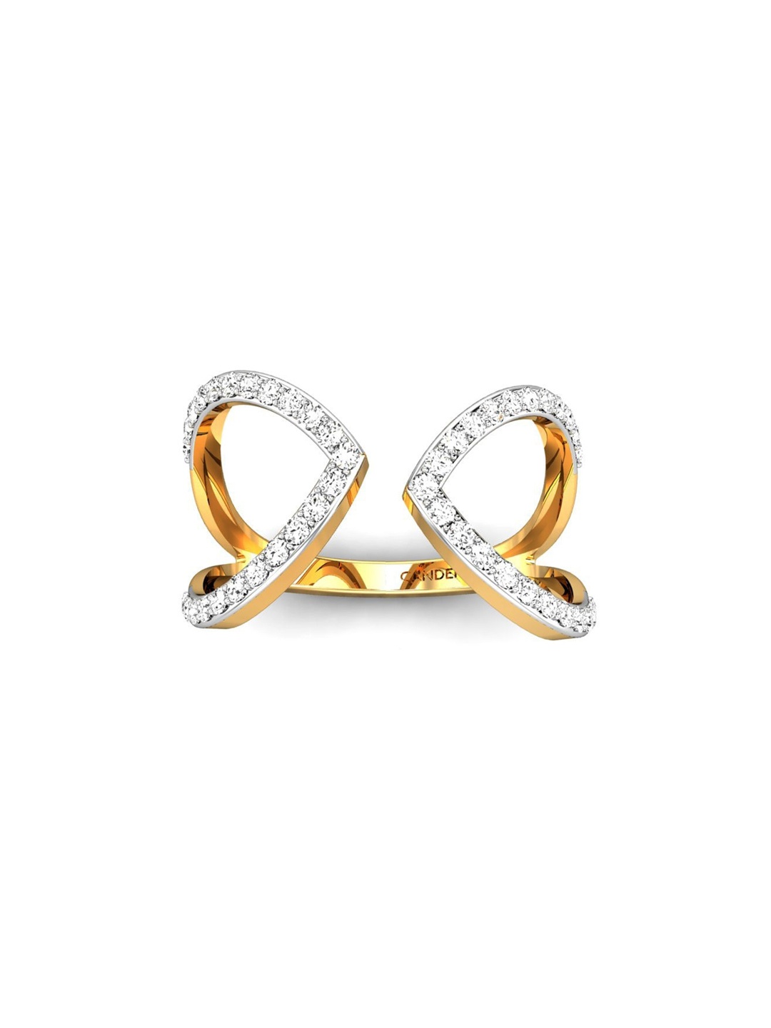 CANDERE A KALYAN JEWELLERS COMPANY 22KT (916) Gold Cubic Zirconia Studded Ring-2.15 gm
CANDERE A KALYAN JEWELLERS COMPANY 22KT (916) Gold Cubic Zirconia Studded Ring-2.15 gm