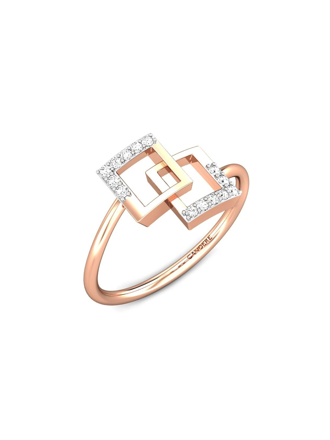 CANDERE A KALYAN JEWELLERS COMPANY 14KT (585) Rose Gold Cubic Zirconia Studded Ring-1.3 gm
CANDERE A KALYAN JEWELLERS COMPANY 14KT (585) Rose Gold Cubic Zirconia Studded Ring-1.3 gm