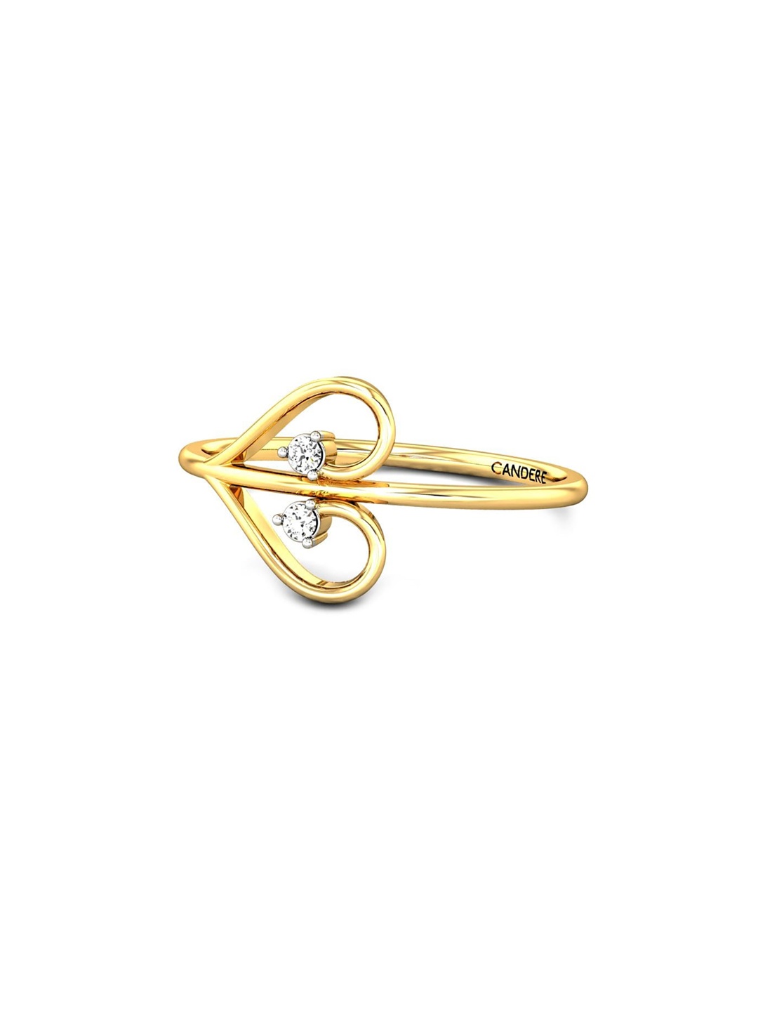 CANDERE A KALYAN JEWELLERS COMPANY 18KT (750) Gold Cubic Zirconia Studded Ring-1.43gm
CANDERE A KALYAN JEWELLERS COMPANY 18KT (750) Gold Cubic Zirconia Studded Ring-1.43gm
