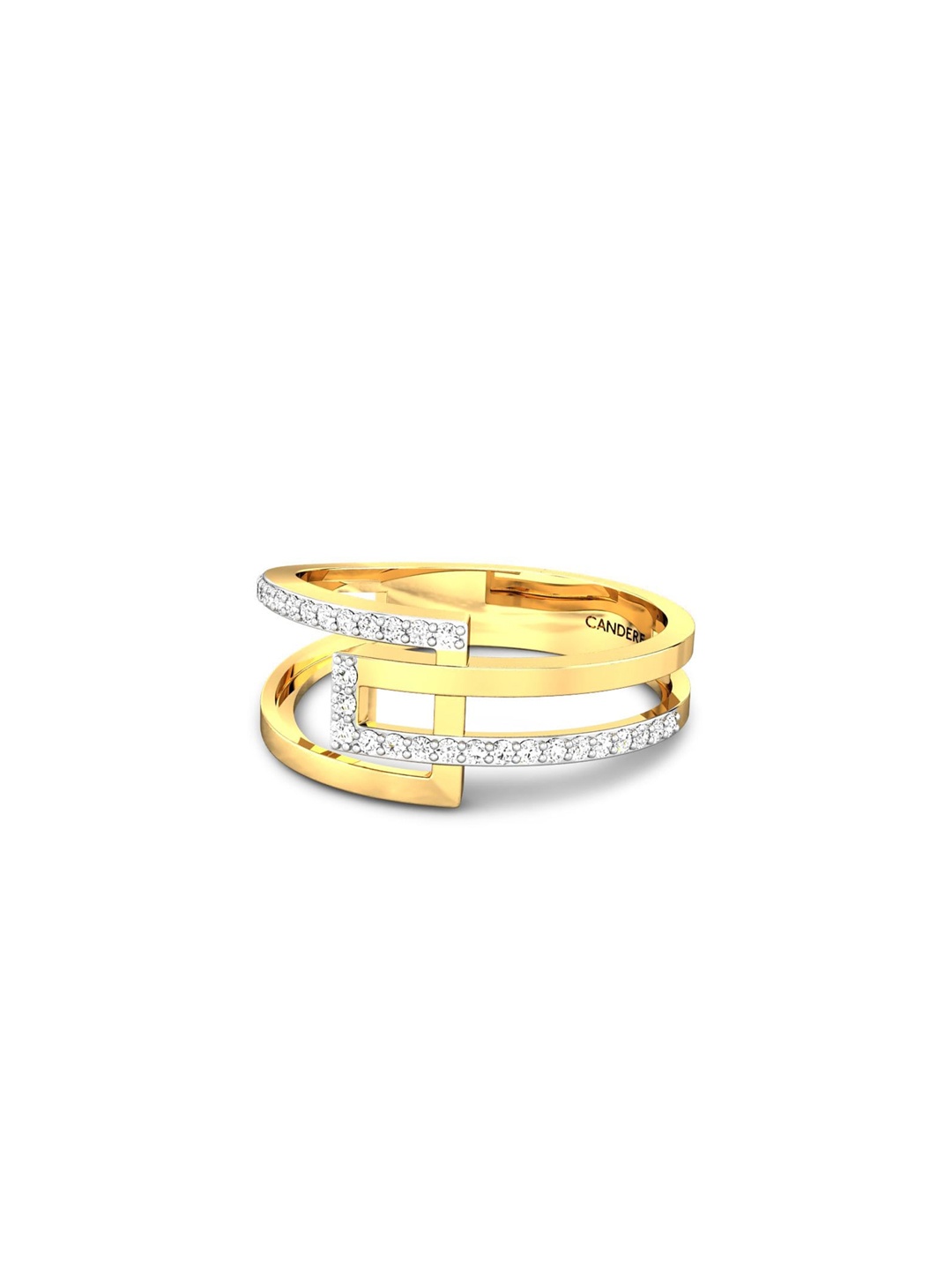 CANDERE A KALYAN JEWELLERS COMPANY 22KT (916) Gold Cubic Zirconia Studded Ring- 4.13gm
CANDERE A KALYAN JEWELLERS COMPANY 22KT (916) Gold Cubic Zirconia Studded Ring- 4.13gm