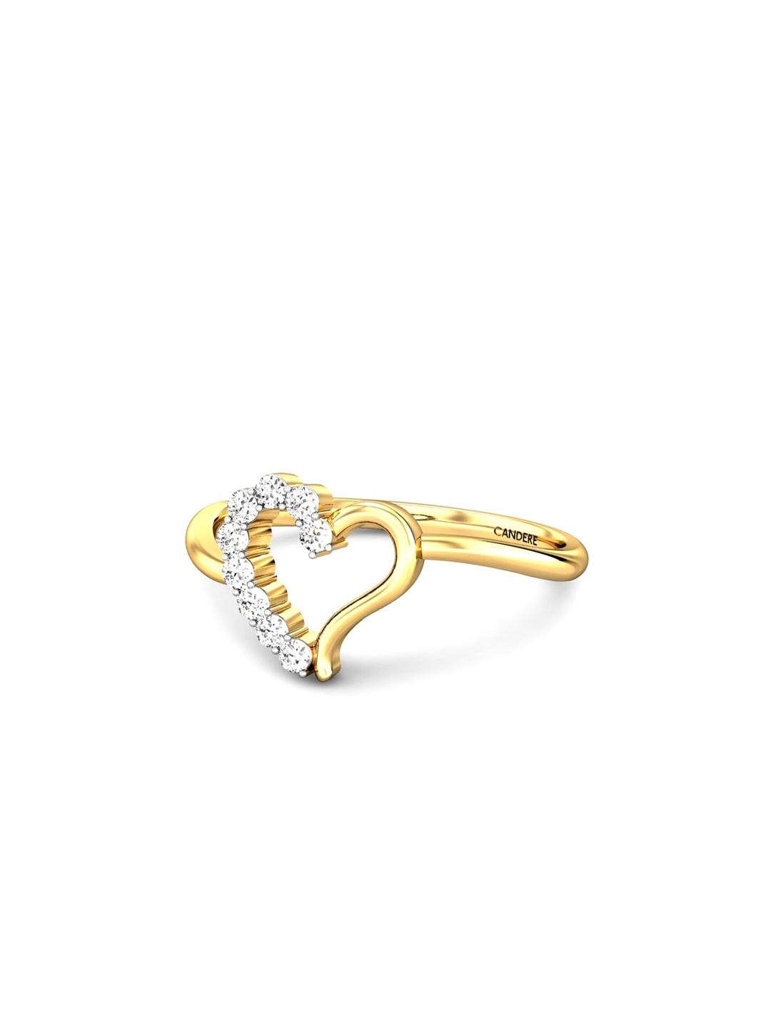 CANDERE A KALYAN JEWELLERS COMPANY 22KT (916) Gold Cubic Zirconia Studded Ring- 2.43gm
CANDERE A KALYAN JEWELLERS COMPANY 22KT (916) Gold Cubic Zirconia Studded Ring- 2.43gm