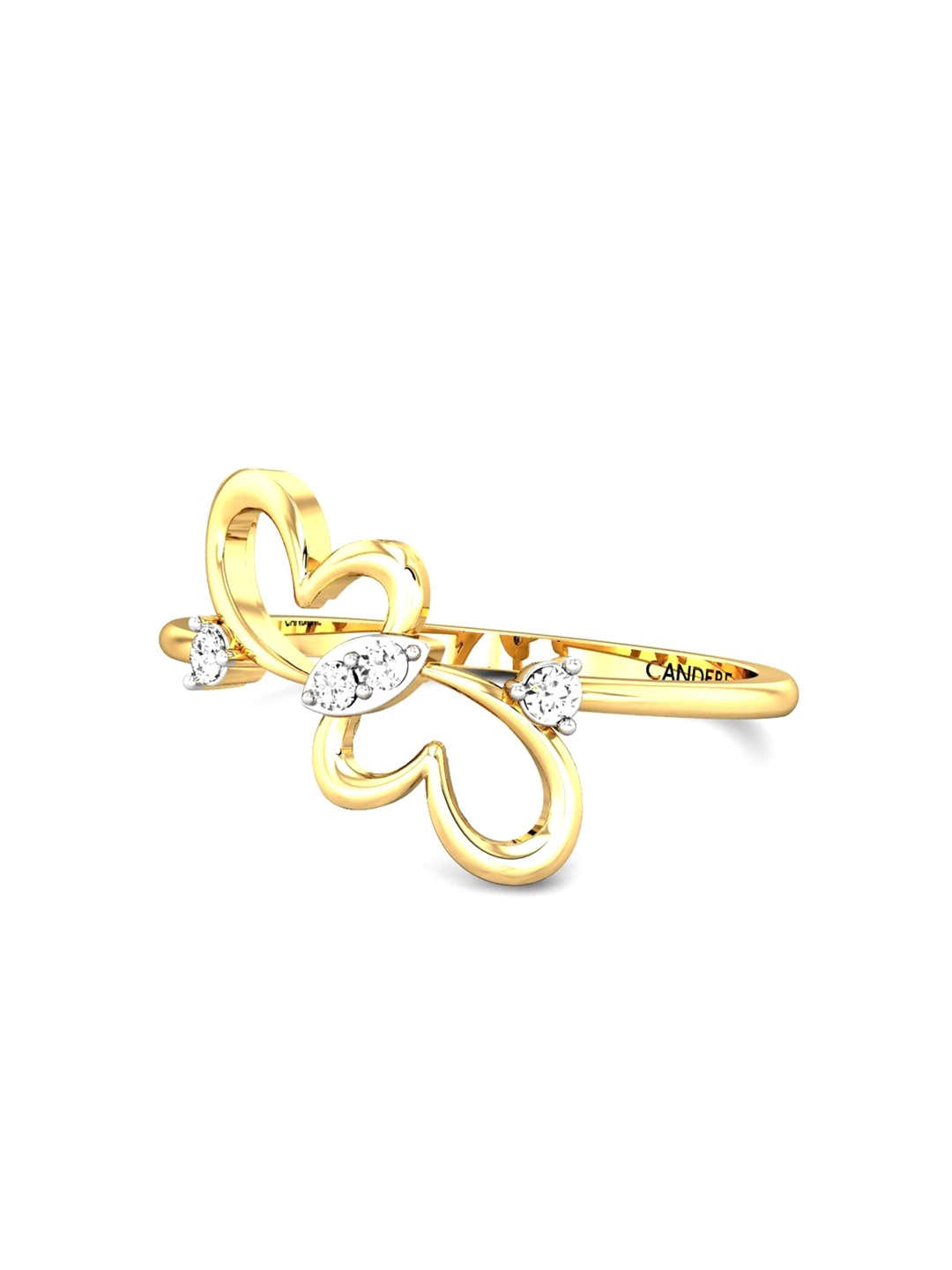 CANDERE A KALYAN JEWELLERS COMPANY BIS Hallmark 14KT (585) Gold CZ-Studded Ring-1.42gm
CANDERE A KALYAN JEWELLERS COMPANY BIS Hallmark 14KT (585) Gold CZ-Studded Ring-1.42gm