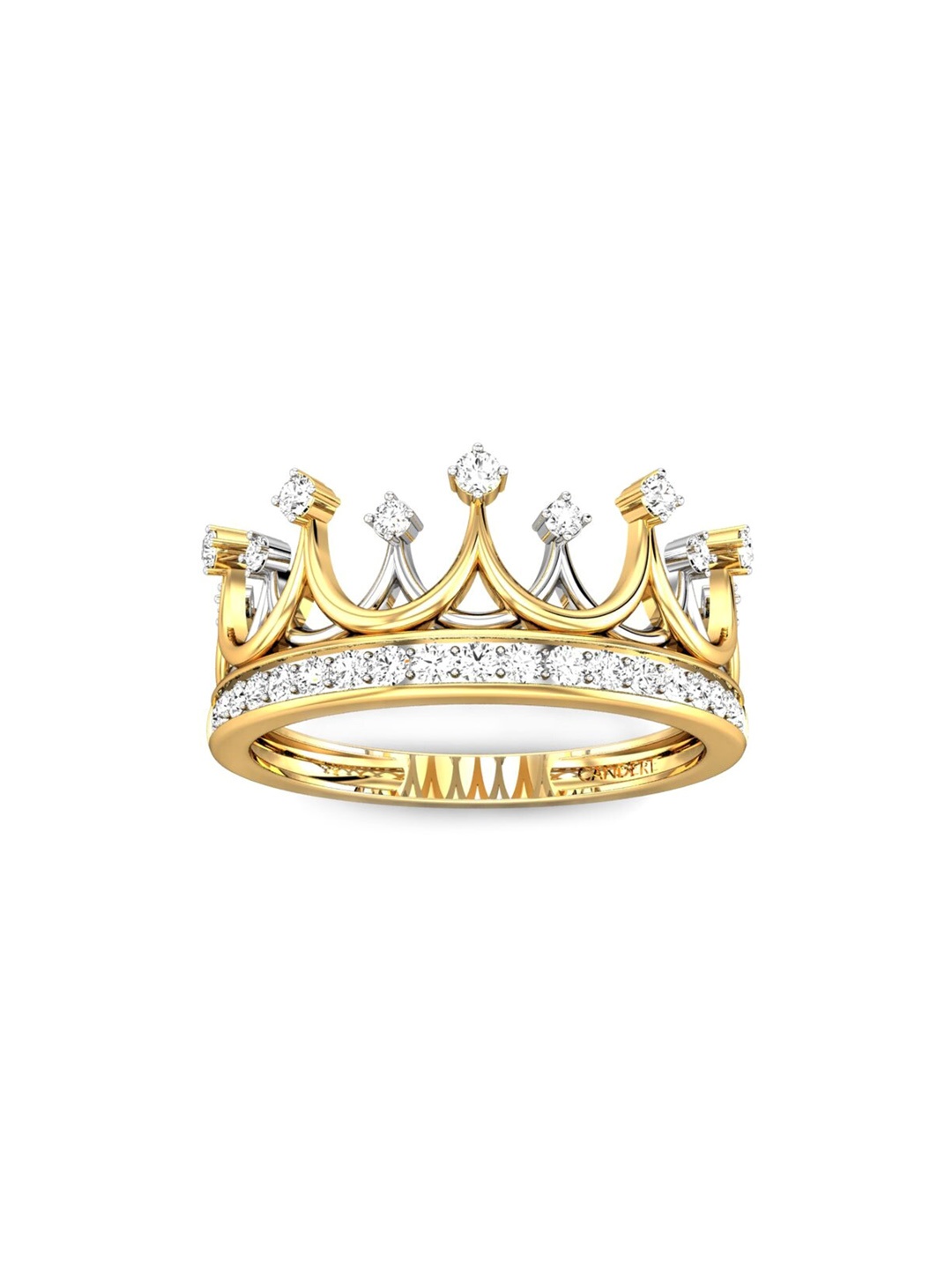CANDERE A KALYAN JEWELLERS COMPANY 22KT (916) Gold Cubic Zirconia Finger Ring-3.02 gm
CANDERE A KALYAN JEWELLERS COMPANY 22KT (916) Gold Cubic Zirconia Finger Ring-3.02 gm