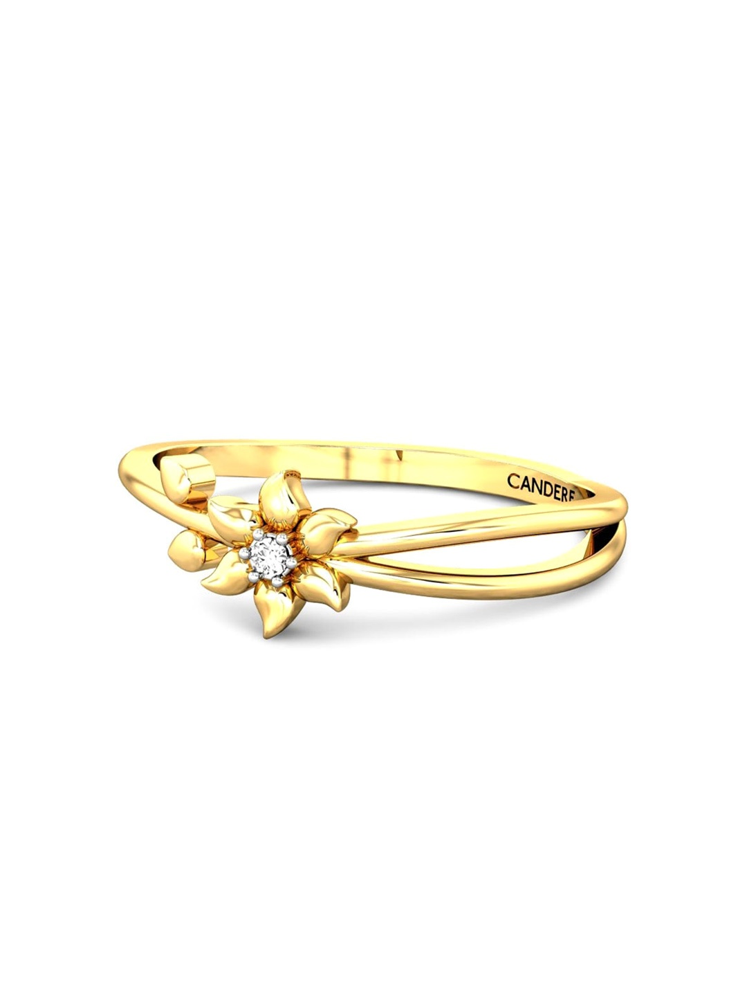 CANDERE A KALYAN JEWELLERS COMPANY BIS Hallmark 18KT(750) Gold CZ Studded Ring-2.0gm
CANDERE A KALYAN JEWELLERS COMPANY BIS Hallmark 18KT(750) Gold CZ Studded Ring-2.0gm