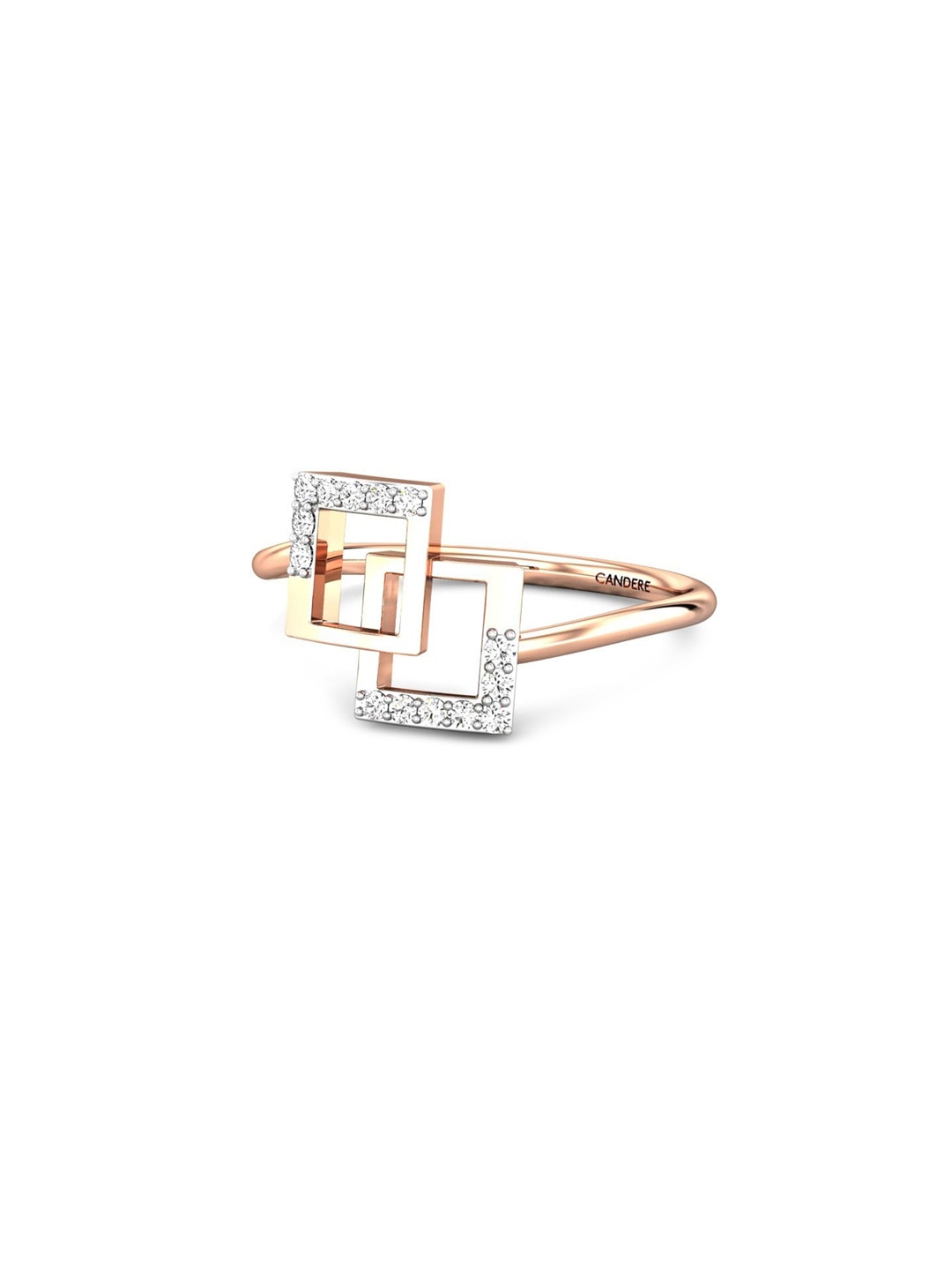 CANDERE A KALYAN JEWELLERS COMPANY 14KT (585) Rose Gold Cubic Zirconia Studded Ring-1.23gm
CANDERE A KALYAN JEWELLERS COMPANY 14KT (585) Rose Gold Cubic Zirconia Studded Ring-1.23gm