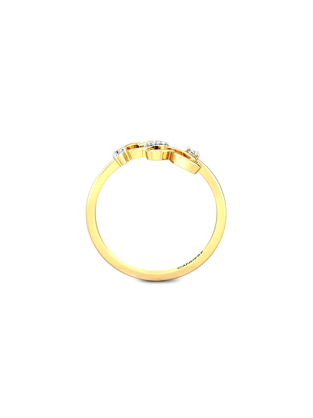 CANDERE A KALYAN JEWELLERS COMPANY 18KT (750) Gold Cubic Zirconia Studded Ring- 1.53gm
CANDERE A KALYAN JEWELLERS COMPANY 18KT (750) Gold Cubic Zirconia Studded Ring- 1.53gm