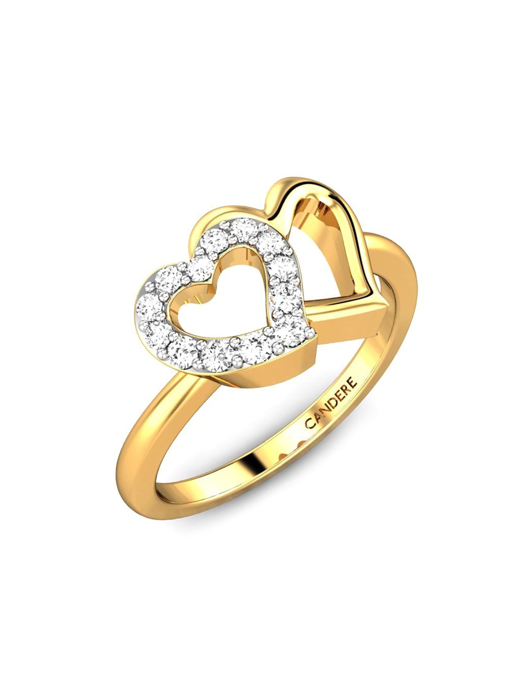 CANDERE A KALYAN JEWELLERS COMPANY 22KT (916) Gold Cubic Zirconia Studded Ring- 3.4gm
CANDERE A KALYAN JEWELLERS COMPANY 22KT (916) Gold Cubic Zirconia Studded Ring- 3.4gm