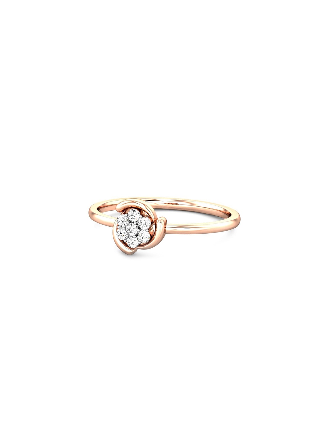 CANDERE A KALYAN JEWELLERS COMPANY 18KT (750) Rose Gold Cubic Zirconia Studded Ring-1.48gm
CANDERE A KALYAN JEWELLERS COMPANY 18KT (750) Rose Gold Cubic Zirconia Studded Ring-1.48gm