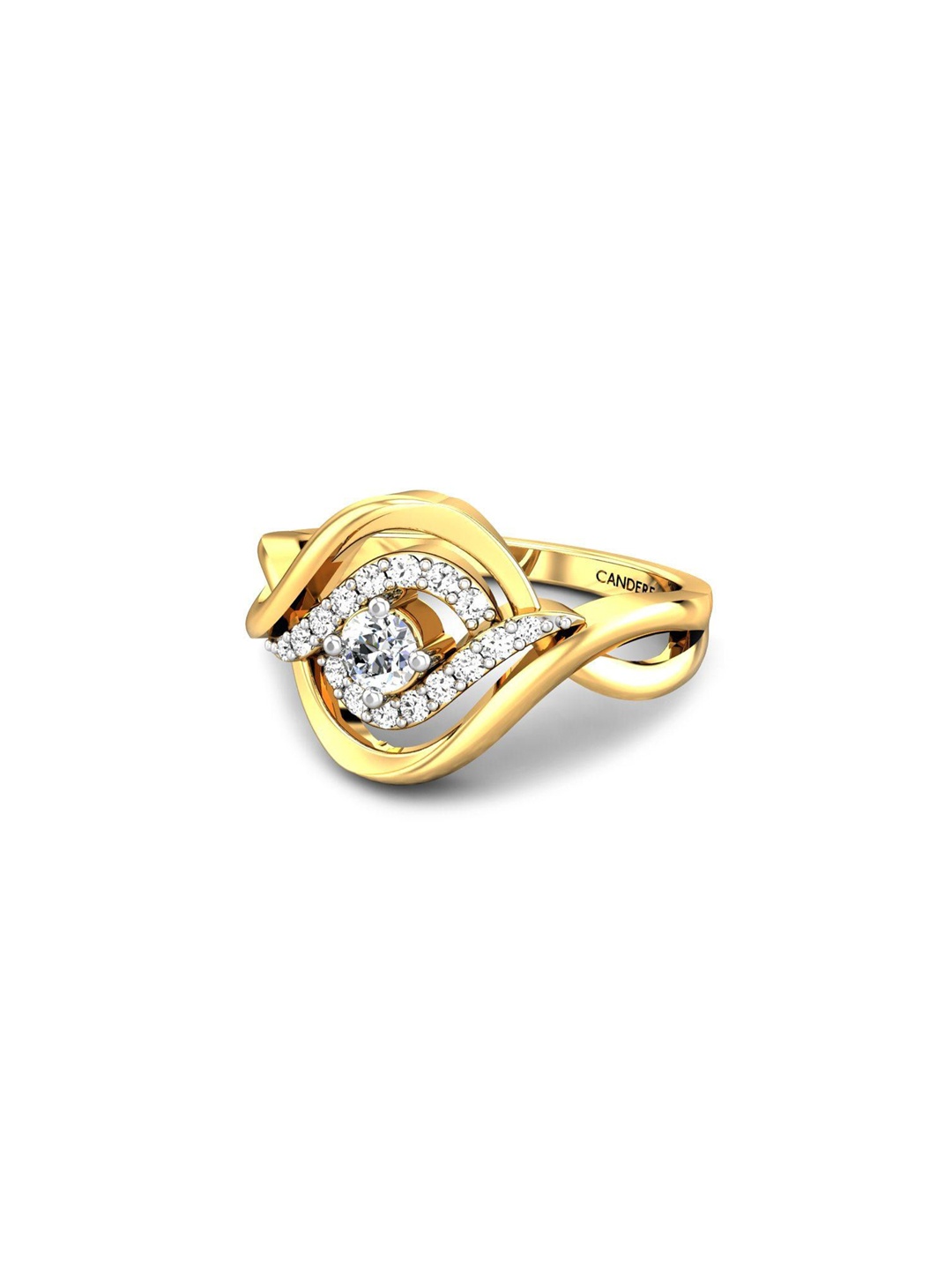 CANDERE A KALYAN JEWELLERS COMPANY 18KT (750) Gold Cubic Zirconia Studded Ring-4.44 gm
CANDERE A KALYAN JEWELLERS COMPANY 18KT (750) Gold Cubic Zirconia Studded Ring-4.44 gm