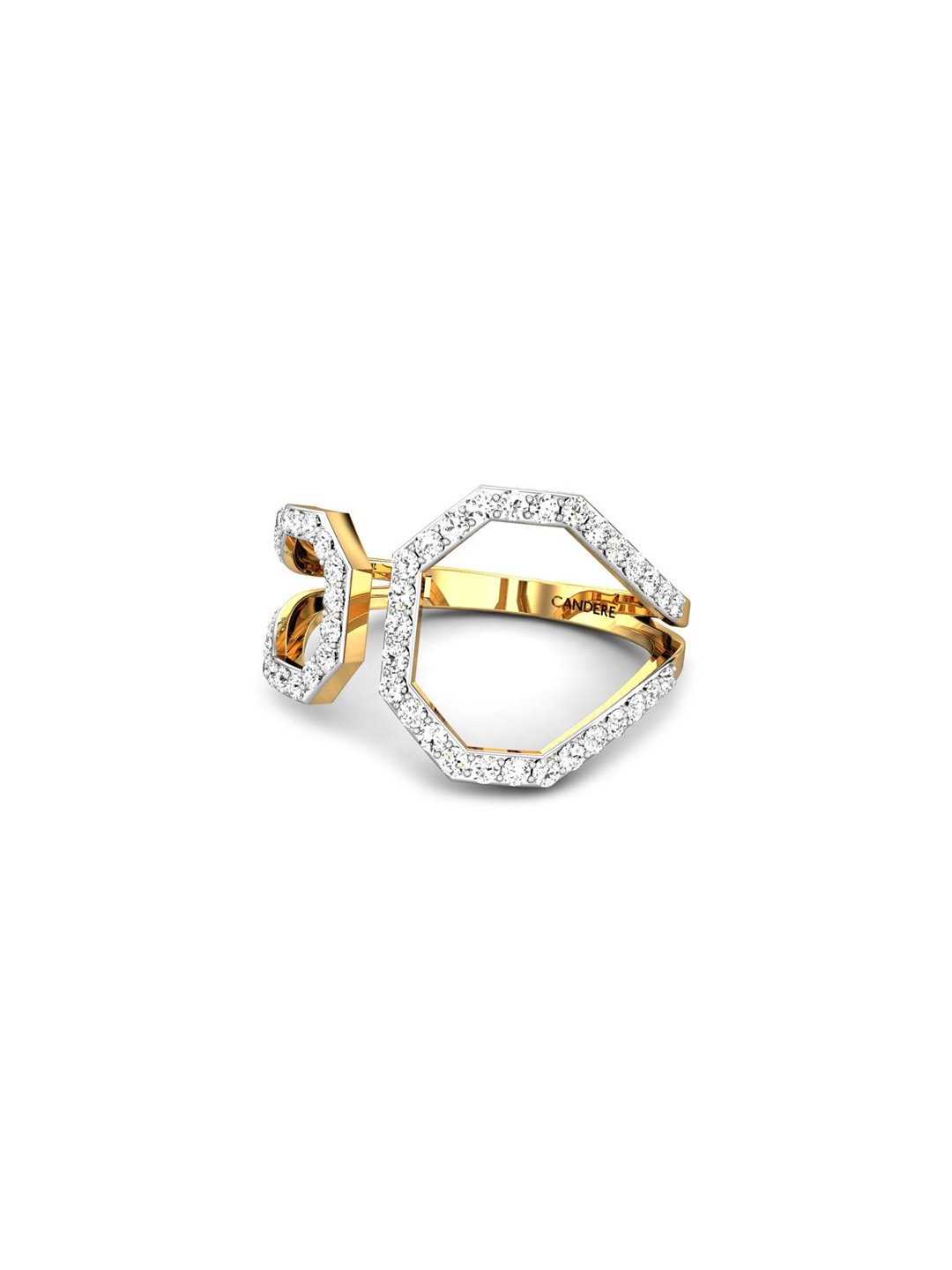 CANDERE A KALYAN JEWELLERS COMPANY 22KT (916) Gold Cubic Zirconia Studded Ring-2.28 gm
CANDERE A KALYAN JEWELLERS COMPANY 22KT (916) Gold Cubic Zirconia Studded Ring-2.28 gm