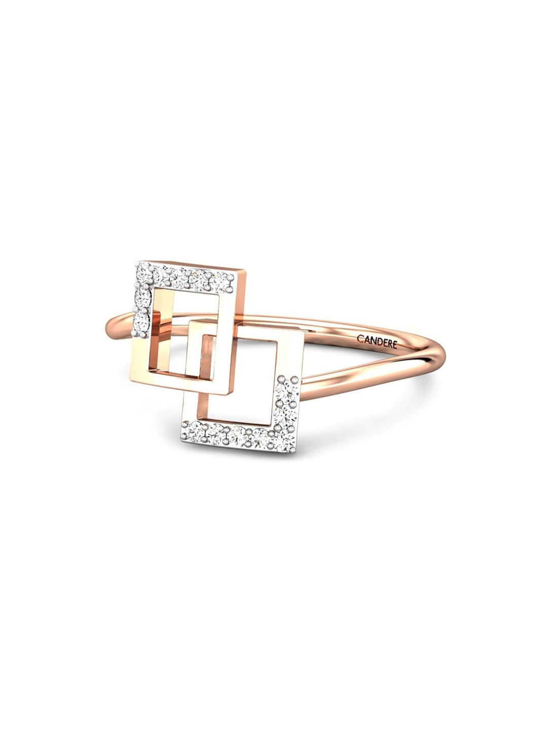 CANDERE A KALYAN JEWELLERS COMPANY 14KT (585) Rose Gold Cubic Zirconia Studded Ring-1.13gm
CANDERE A KALYAN JEWELLERS COMPANY 14KT (585) Rose Gold Cubic Zirconia Studded Ring-1.13gm