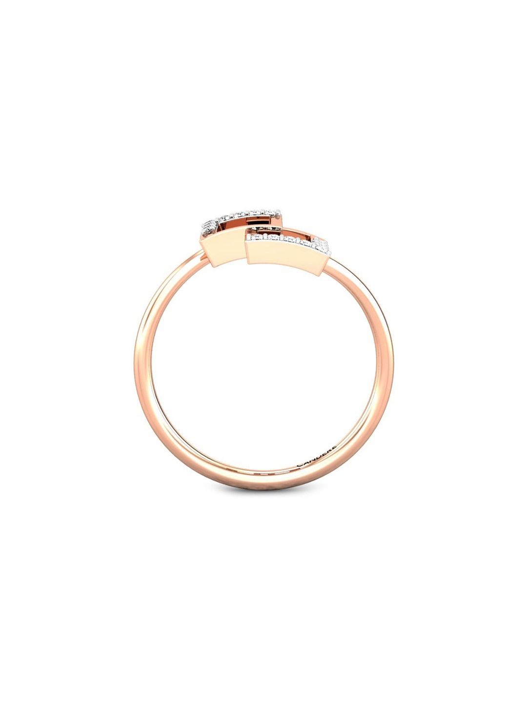CANDERE A KALYAN JEWELLERS COMPANY 14KT (585) Rose Gold Cubic Zirconia Studded Ring-1.16gm
CANDERE A KALYAN JEWELLERS COMPANY 14KT (585) Rose Gold Cubic Zirconia Studded Ring-1.16gm
