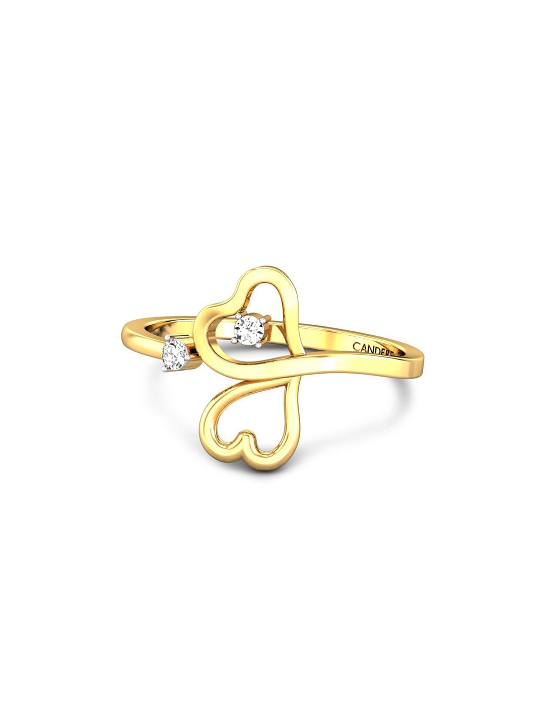 CANDERE A KALYAN JEWELLERS COMPANY 18KT (750) Gold Cubic Zirconia Studded Ring-1.8gm
CANDERE A KALYAN JEWELLERS COMPANY 18KT (750) Gold Cubic Zirconia Studded Ring-1.8gm