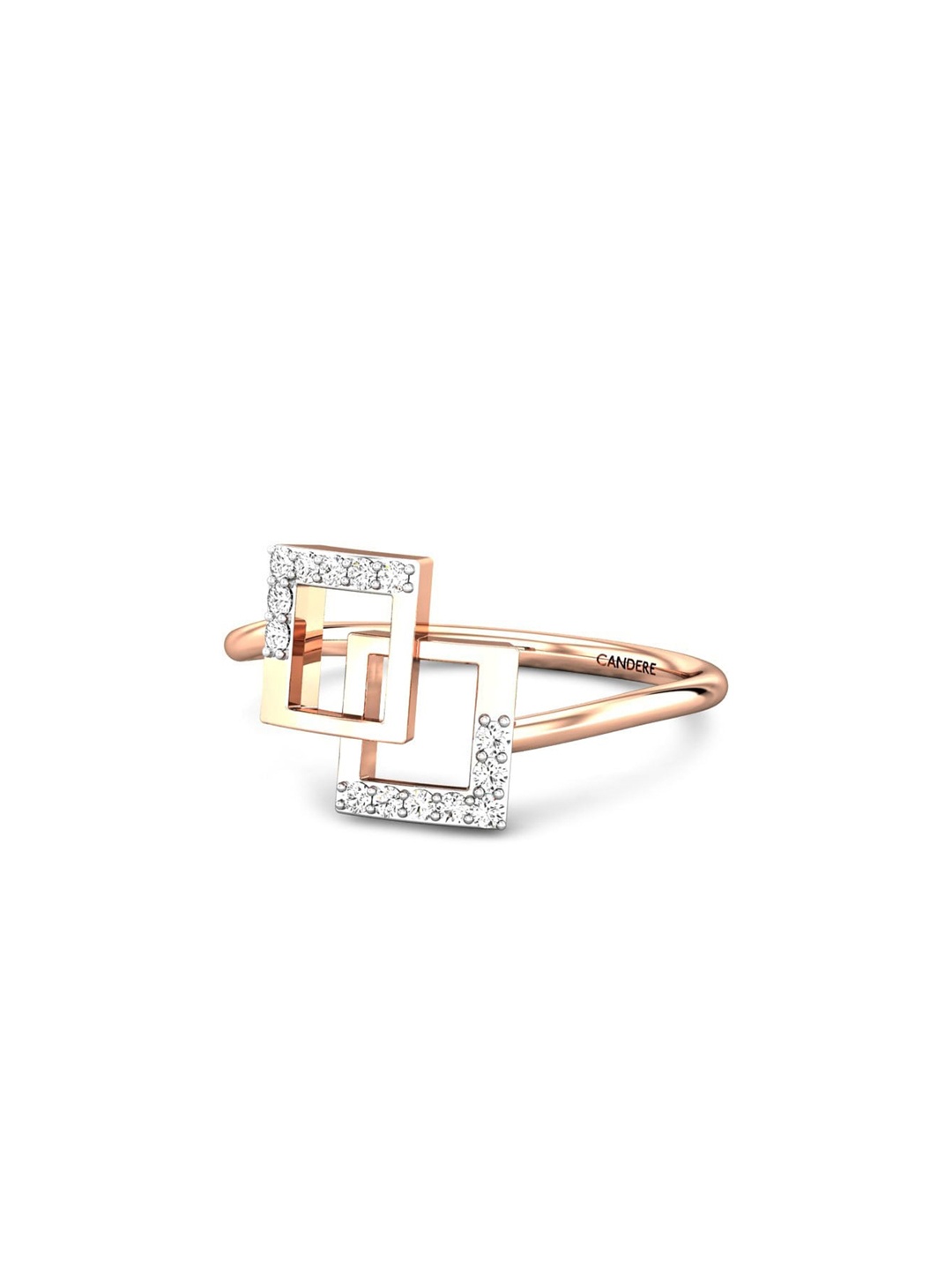 CANDERE A KALYAN JEWELLERS COMPANY 14KT (585) Rose Gold Cubic Zirconia Studded Ring-1.36gm
CANDERE A KALYAN JEWELLERS COMPANY 14KT (585) Rose Gold Cubic Zirconia Studded Ring-1.36gm