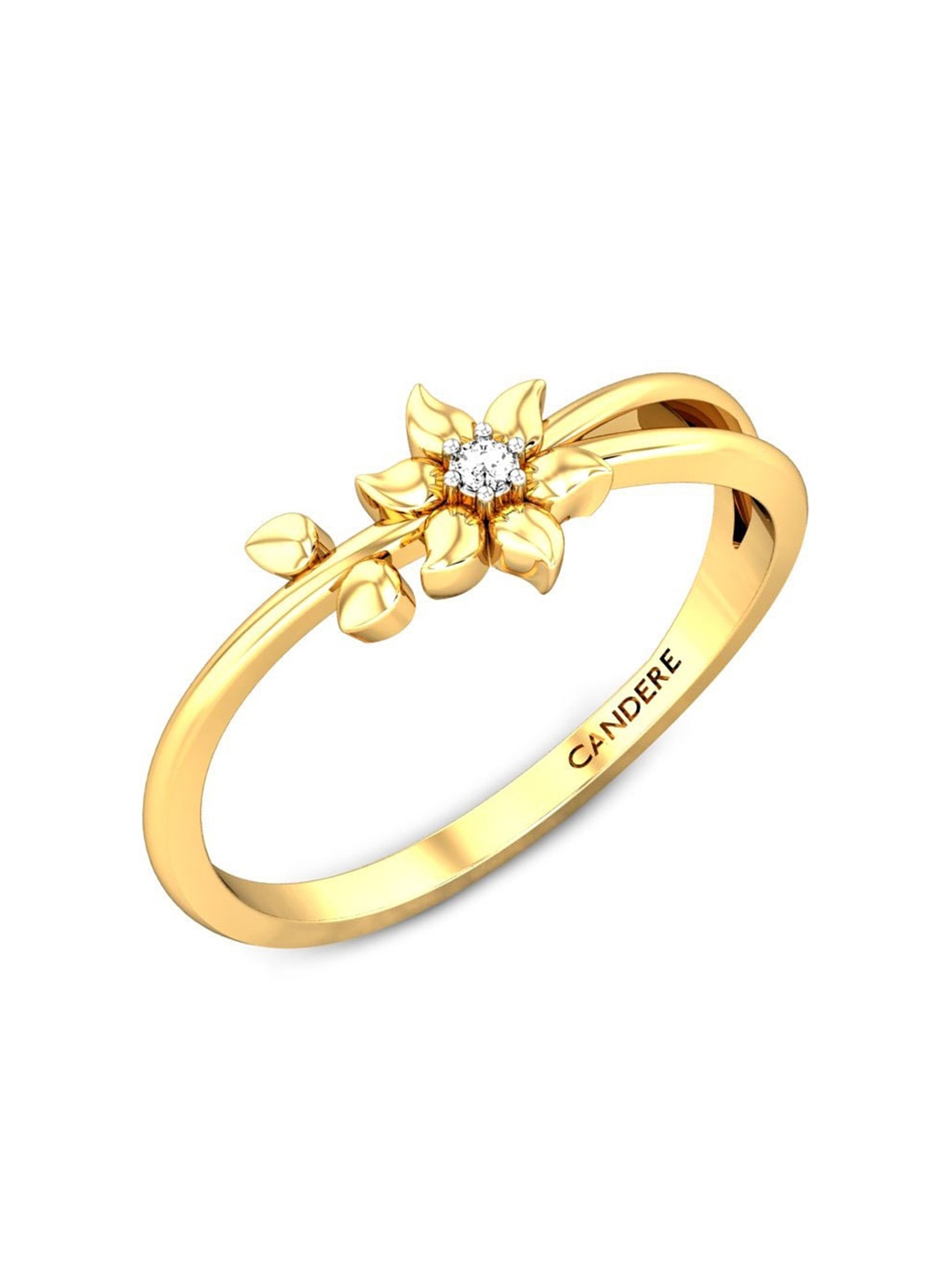 CANDERE A KALYAN JEWELLERS COMPANY 22KT (916) Gold Cubic Zirconia Studded Ring-2.46 gm
CANDERE A KALYAN JEWELLERS COMPANY 22KT (916) Gold Cubic Zirconia Studded Ring-2.46 gm