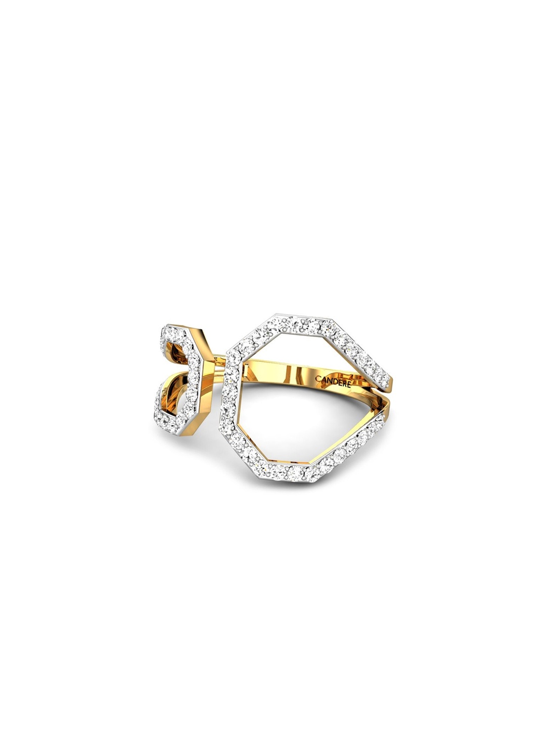 CANDERE A KALYAN JEWELLERS COMPANY 22KT (916) Gold Cubic Zirconia Finger Ring-2.23 gm
CANDERE A KALYAN JEWELLERS COMPANY 22KT (916) Gold Cubic Zirconia Finger Ring-2.23 gm