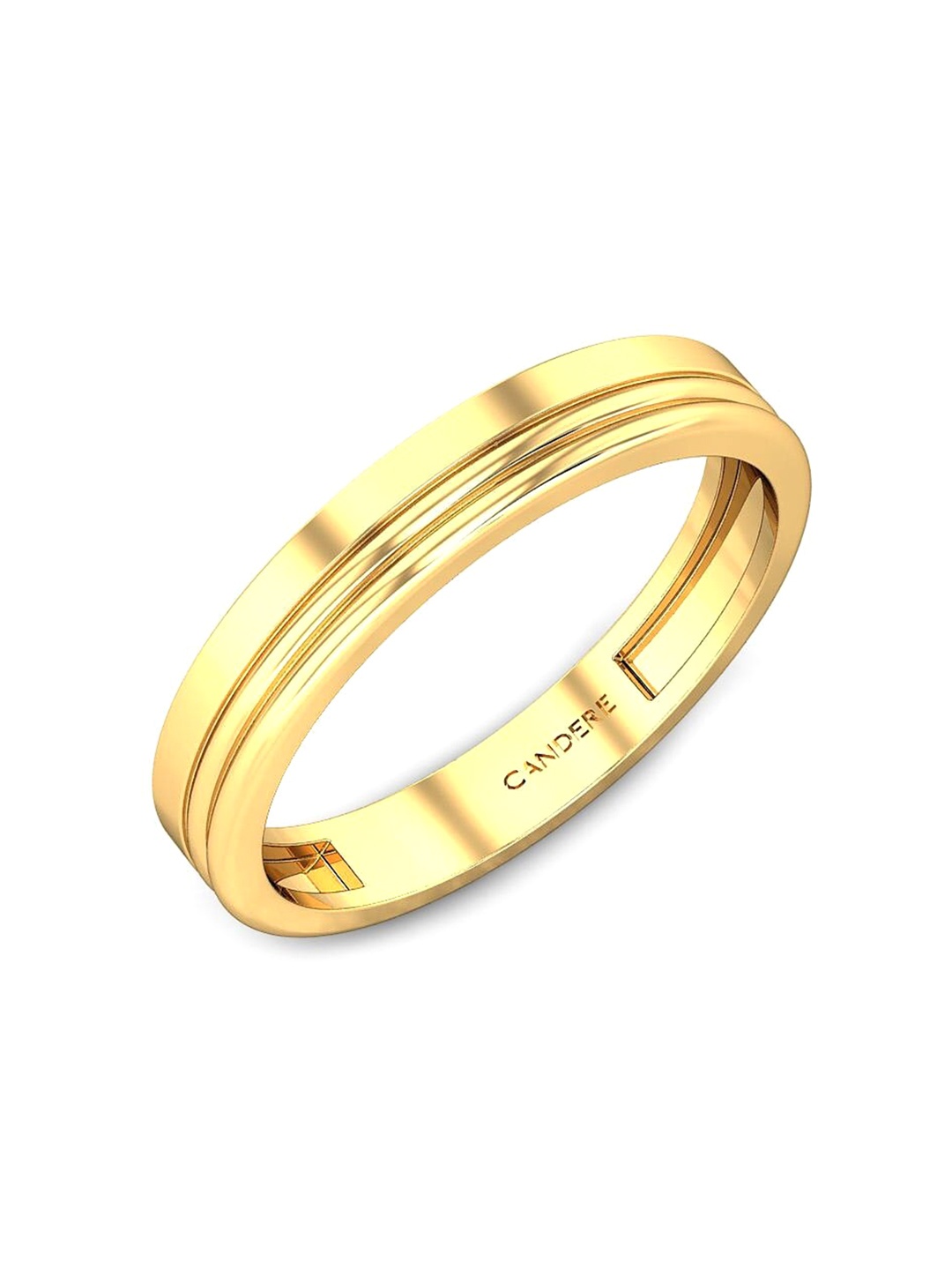 CANDERE A KALYAN JEWELLERS COMPANY BIS Hallmark 18KT (750) Gold Finger Ring-3.94 gm
CANDERE A KALYAN JEWELLERS COMPANY BIS Hallmark 18KT (750) Gold Finger Ring-3.94 gm