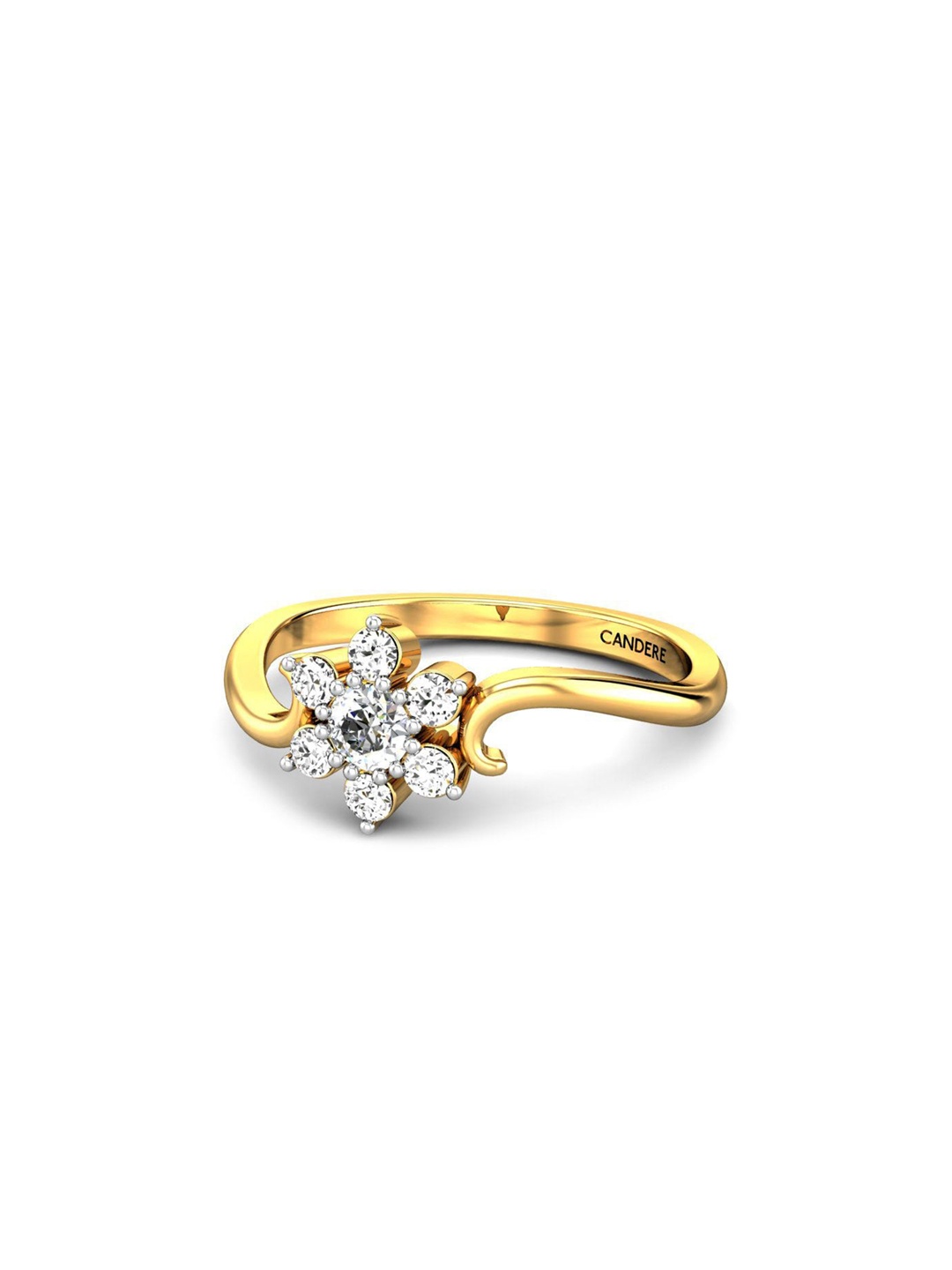 CANDERE A KALYAN JEWELLERS COMPANY BIS Hallmark 22KT (916) Gold CZ-Studded Ring-2.44gm
CANDERE A KALYAN JEWELLERS COMPANY BIS Hallmark 22KT (916) Gold CZ-Studded Ring-2.44gm