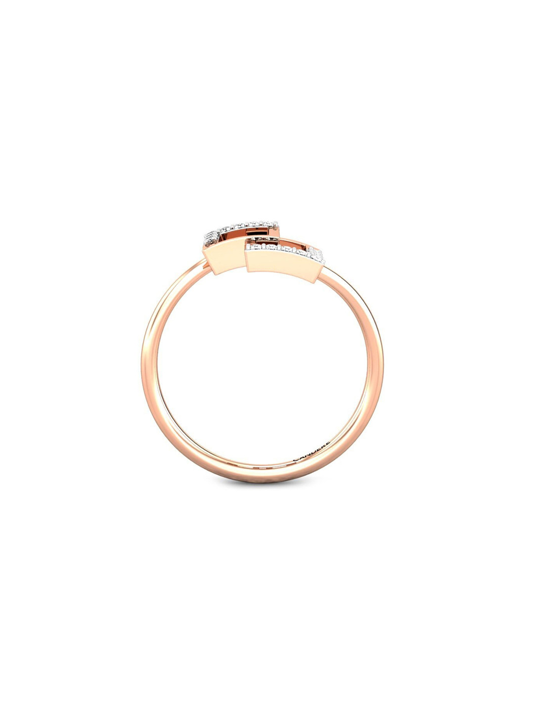 CANDERE A KALYAN JEWELLERS COMPANY 14KT (585) Rose Gold CZ-Studded Finger Ring-1.48gm
CANDERE A KALYAN JEWELLERS COMPANY 14KT (585) Rose Gold CZ-Studded Finger Ring-1.48gm