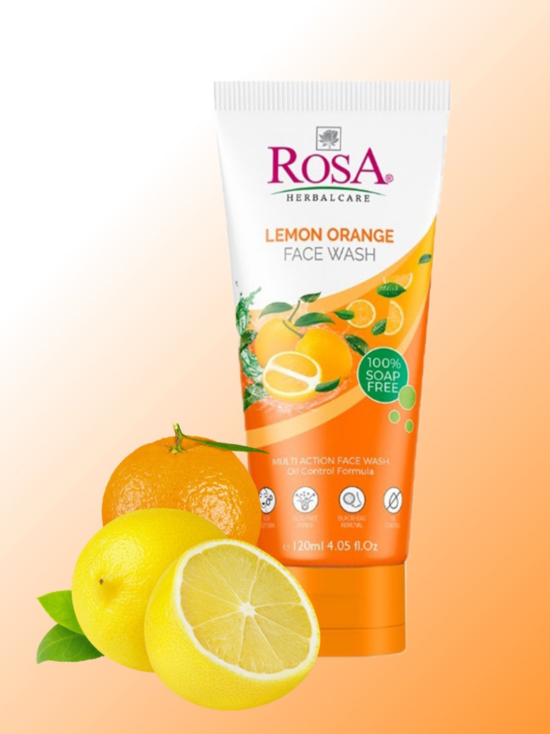ROSA Set Of 3 Face Wash Lemon & Orange Enhances your Skin Complexion-120ml Each, Gold
ROSA Set Of 3 Face Wash Lemon & Orange Enhances your Skin Complexion-120ml Each, Gold