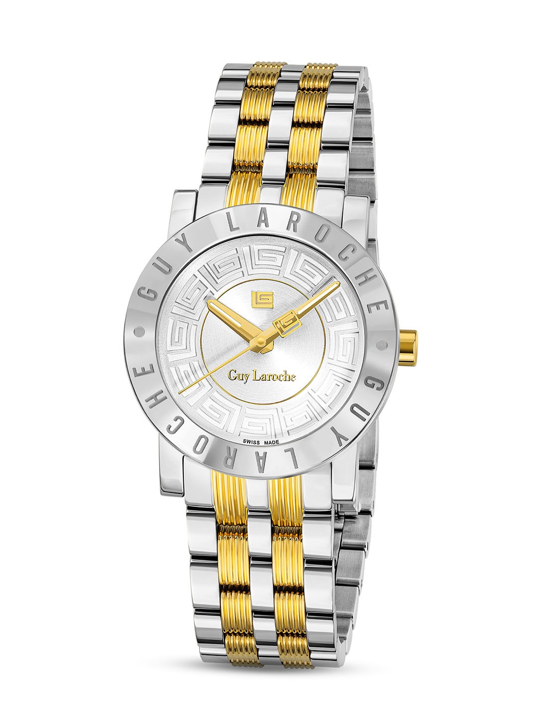 Guy Laroche Women Bracelet Style Straps Analogue Swiss Made Watch GLWLG0000125, Silver
Guy Laroche Women Bracelet Style Straps Analogue Swiss Made Watch GLWLG0000125, Silver