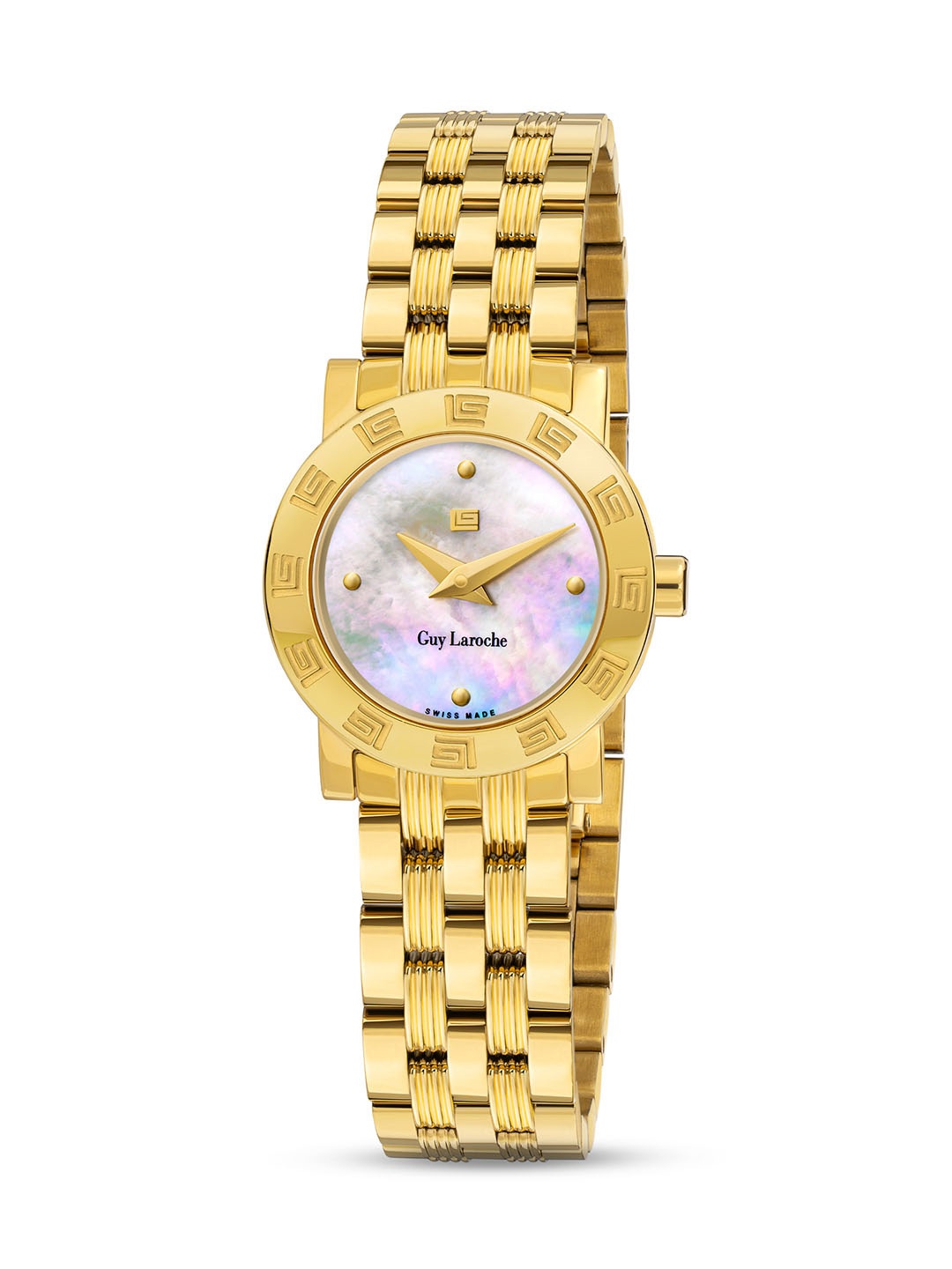 Guy Laroche Women Bracelet Style Straps Analogue Swiss Made Watch GLWLG0000121, Gold
Guy Laroche Women Bracelet Style Straps Analogue Swiss Made Watch GLWLG0000121, Gold