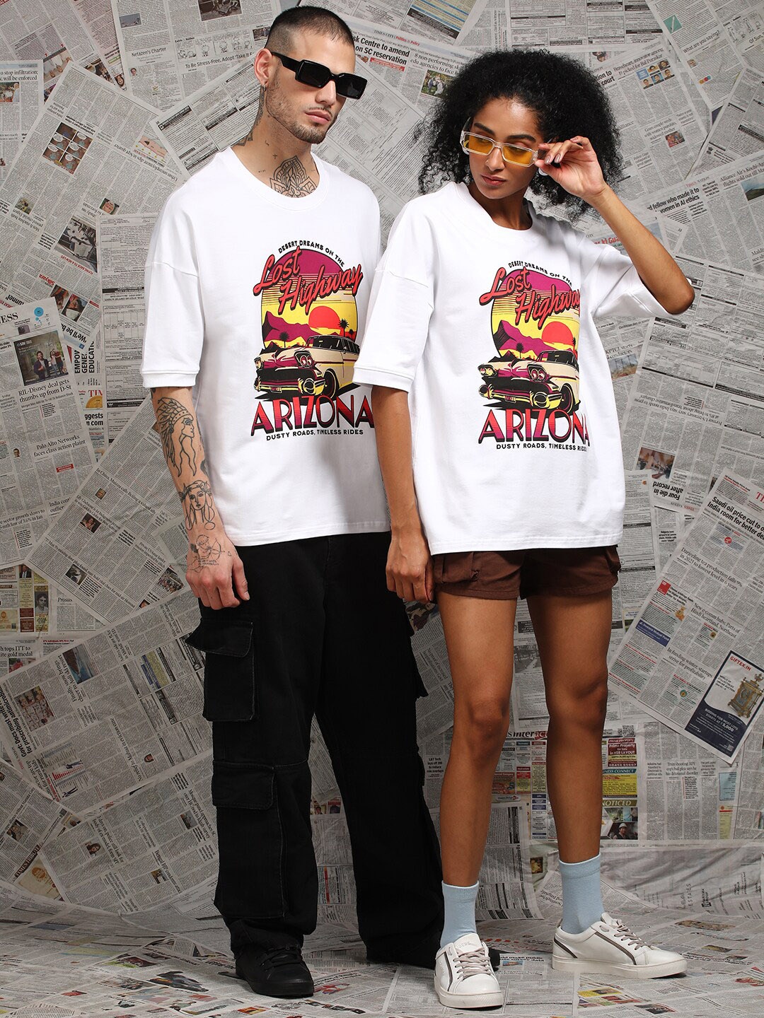 Difference of Opinion Unisex Drop Shoulder Terry Cotton Oversized T Shirt, White
Difference of Opinion Unisex Drop Shoulder Terry Cotton Oversized T Shirt, White