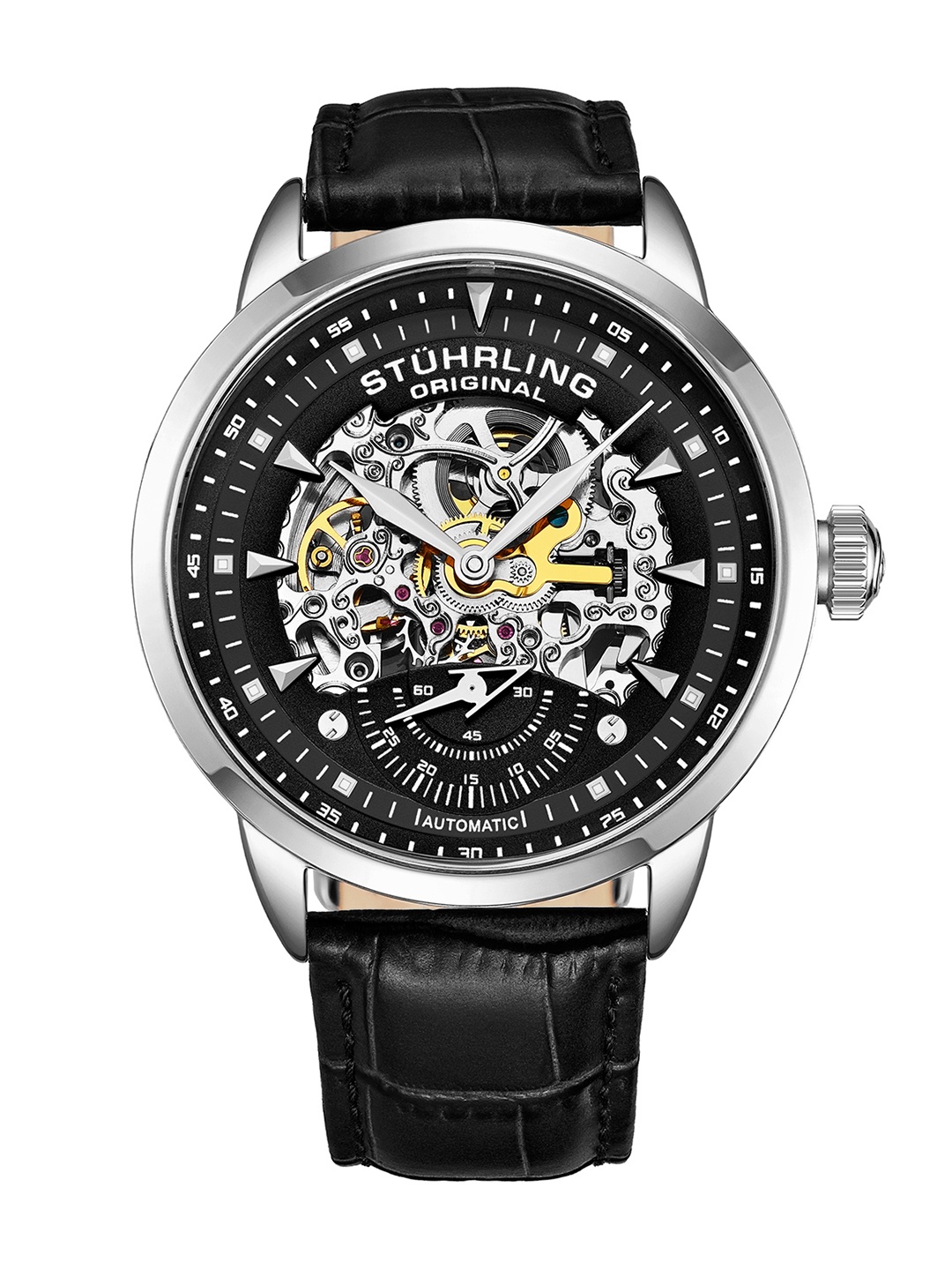 STUHRLING ORIGINAL Symphony Men Skeleton Dial Analogue Motion Powered Watch STRLG-3133.2, Silver
STUHRLING ORIGINAL Symphony Men Skeleton Dial Analogue Motion Powered Watch STRLG-3133.2, Silver