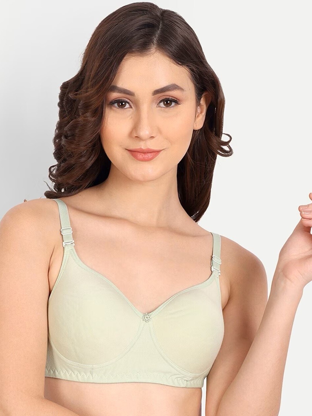 LIONZY Lightly Padded Non-Wired Cotton Seamless T-shirt Bra-All Day Comfort, Lime green
LIONZY Lightly Padded Non-Wired Cotton Seamless T-shirt Bra-All Day Comfort, Lime green