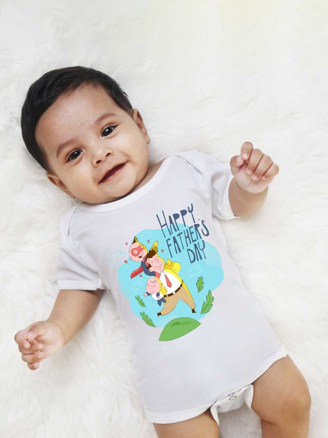 KNITROOT Infants Unisex Graphic Printed Envelope Neck Short Sleeves Casual Bodysuit, White
KNITROOT Infants Unisex Graphic Printed Envelope Neck Short Sleeves Casual Bodysuit, White