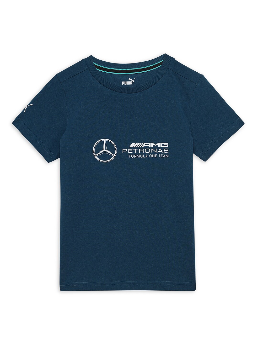 PUMA Motorsport Kids Mercedes-AMG Petronas Motorsport Youth Logo Printed Cotton T-shirt, Blue
PUMA Motorsport Kids Mercedes-AMG Petronas Motorsport Youth Logo Printed Cotton T-shirt, Blue