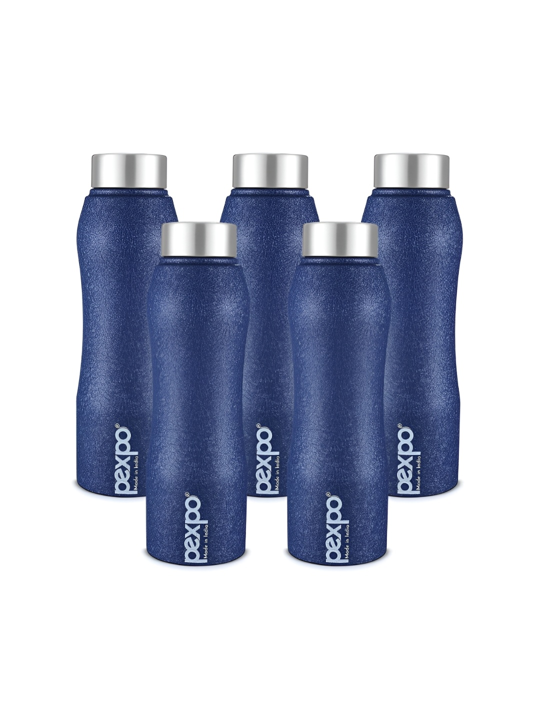 Pexpo BISTRO 5pc Fridge Water Bottle 1L Single wall Blue Stainless Steel
Pexpo BISTRO 5pc Fridge Water Bottle 1L Single wall Blue Stainless Steel