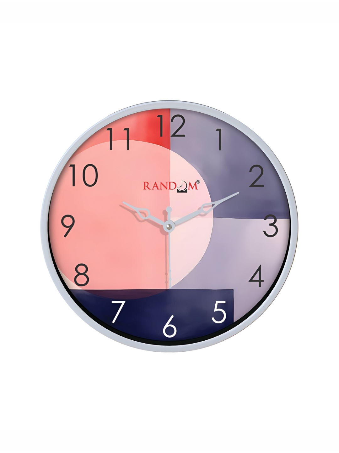 RANDOM White & Peach-Coloured Printed Analogue Contemporary Round Wall Clock
RANDOM White & Peach-Coloured Printed Analogue Contemporary Round Wall Clock