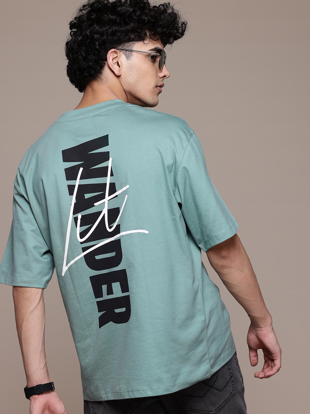 The Roadster Lifestyle Co. Printed Drop-Shoulder Sleeves Pure Cotton Relaxed T-shirt, Green
The Roadster Lifestyle Co. Printed Drop-Shoulder Sleeves Pure Cotton Relaxed T-shirt, Green