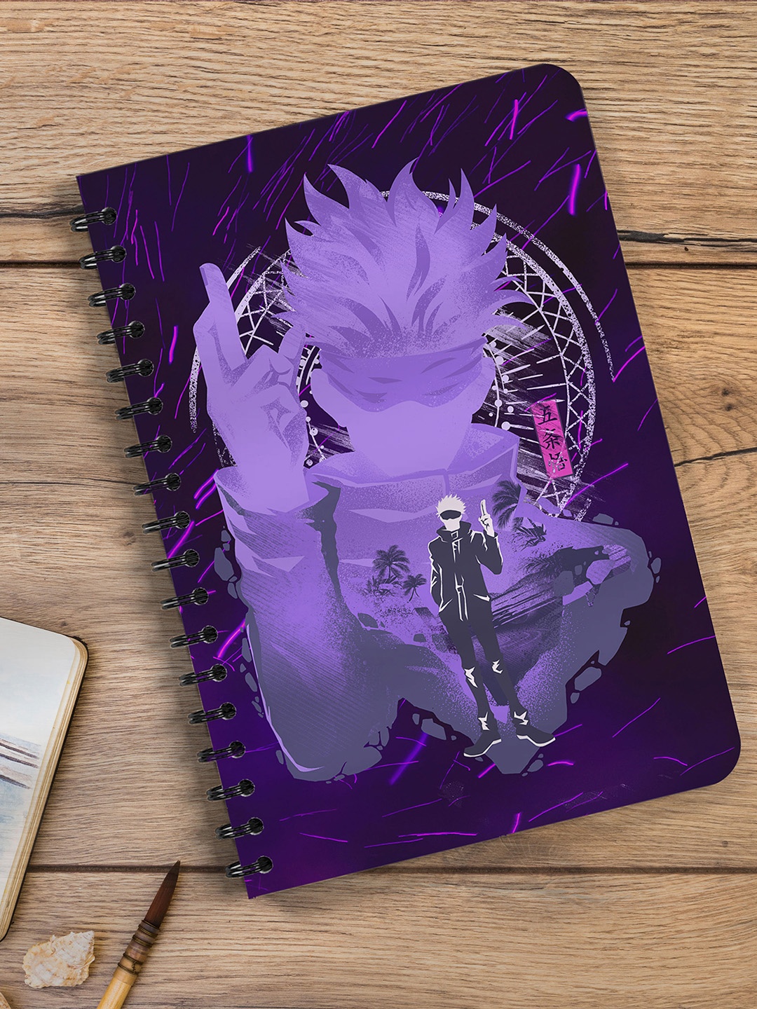 COMICSENSE Jujutsu Kaisen Anime Sketchbook Strongest Sorcerer A5 Spiral Book, Purple
COMICSENSE Jujutsu Kaisen Anime Sketchbook Strongest Sorcerer A5 Spiral Book, Purple