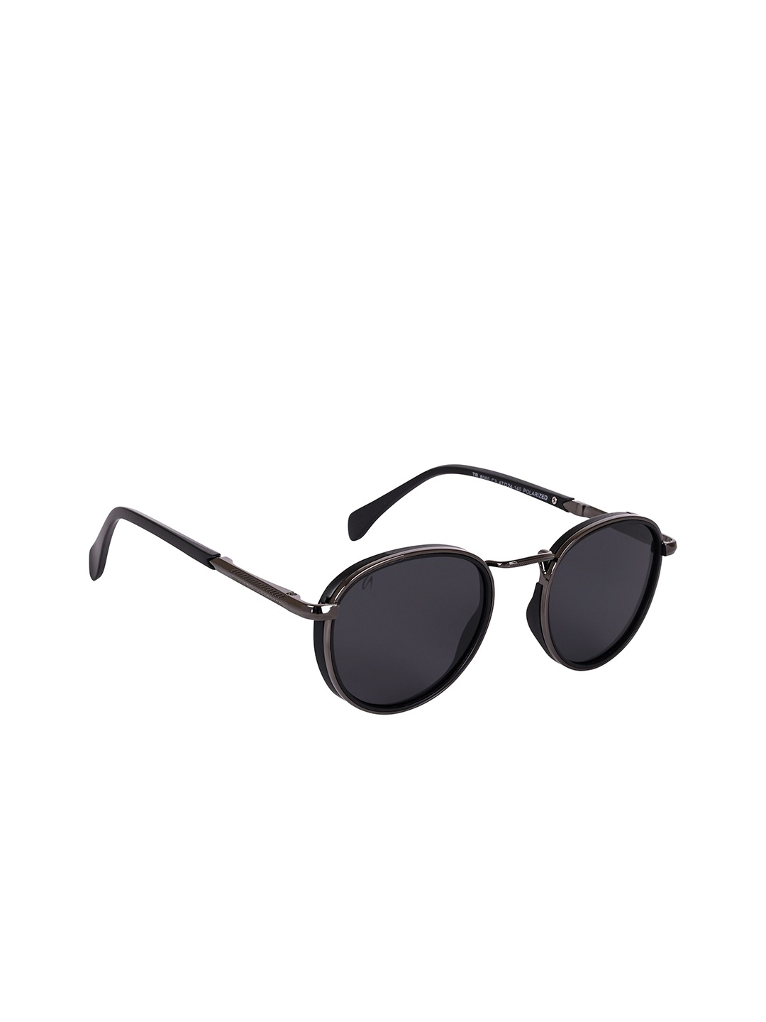 AISLIN Unisex Round Sunglasses with Polarised and UV Protected Lens ES_13393-90-AS-8060, Black
AISLIN Unisex Round Sunglasses with Polarised and UV Protected Lens ES_13393-90-AS-8060, Black