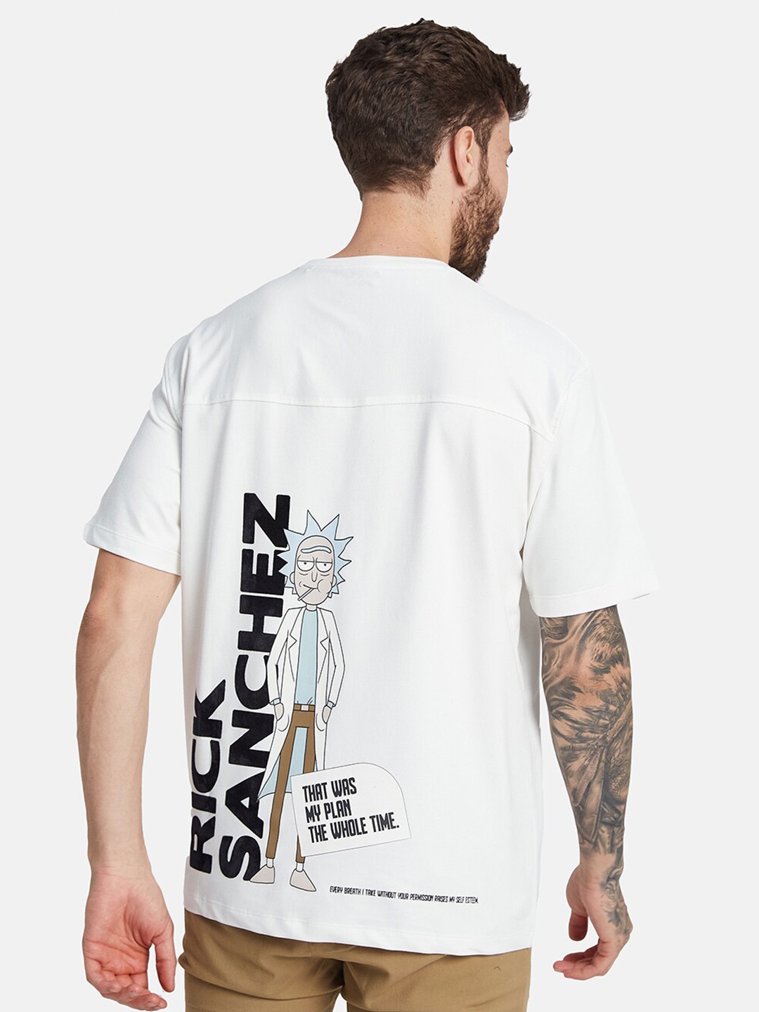 Octave Round Neck Drop Shoulder Sleeves Typographic Printed Regular Fit Cotton T-shirt, White
Octave Round Neck Drop Shoulder Sleeves Typographic Printed Regular Fit Cotton T-shirt, White