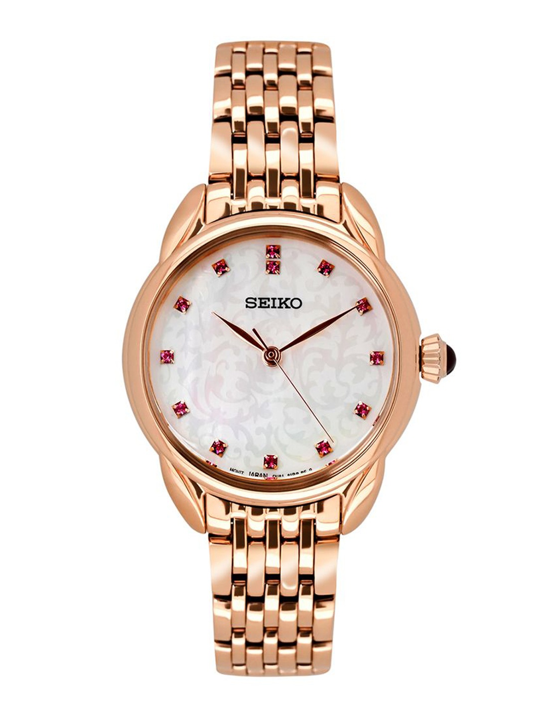 SEIKO Women Stainless Steel Straps Analogue Motion Powered Watch SUR564P1, Rose gold
SEIKO Women Stainless Steel Straps Analogue Motion Powered Watch SUR564P1, Rose gold
