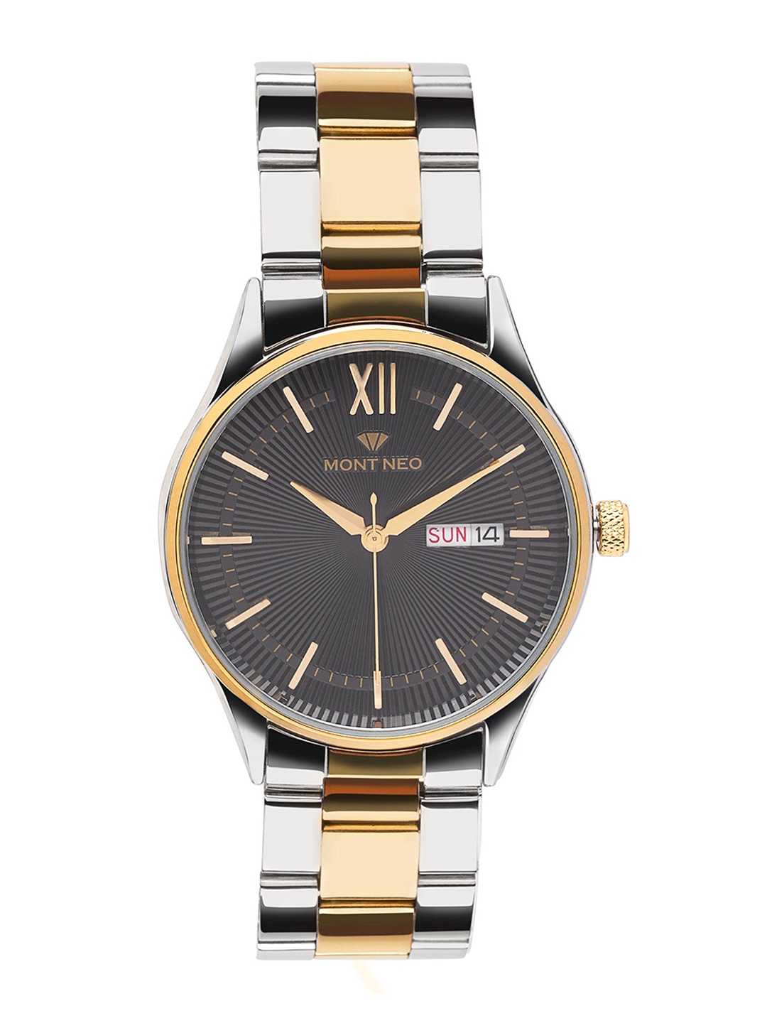 MONT NEO Men Printed Dial & Stainless Steel Bracelet Style Watch 8007T-M1204, Black
MONT NEO Men Printed Dial & Stainless Steel Bracelet Style Watch 8007T-M1204, Black